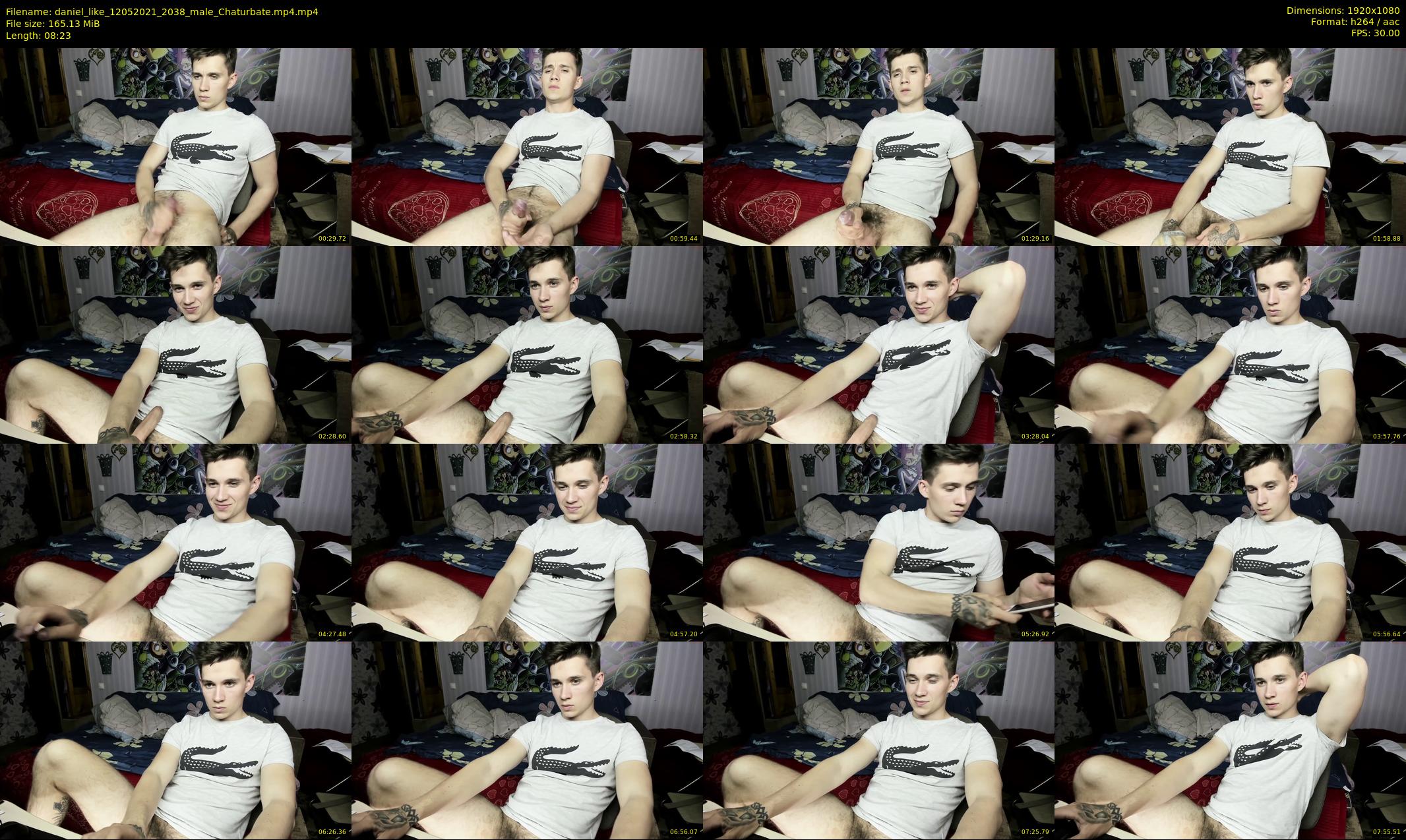 daniel_like — 9 minute Chaturbate male cam show recording, 1080p, May 12, 2021