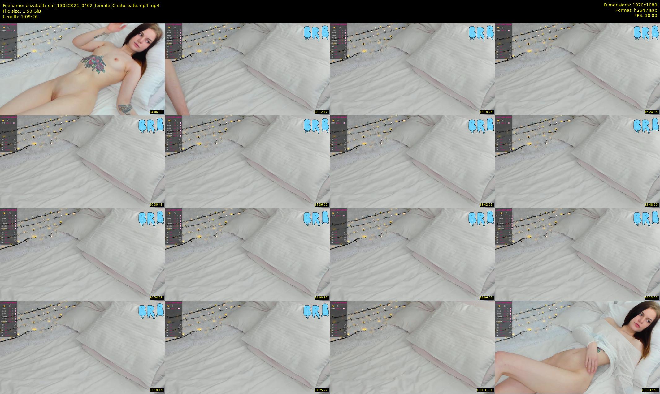 elizabeth_cat — 70 minute Chaturbate female cam show recording, 1080p, May 13, 2021