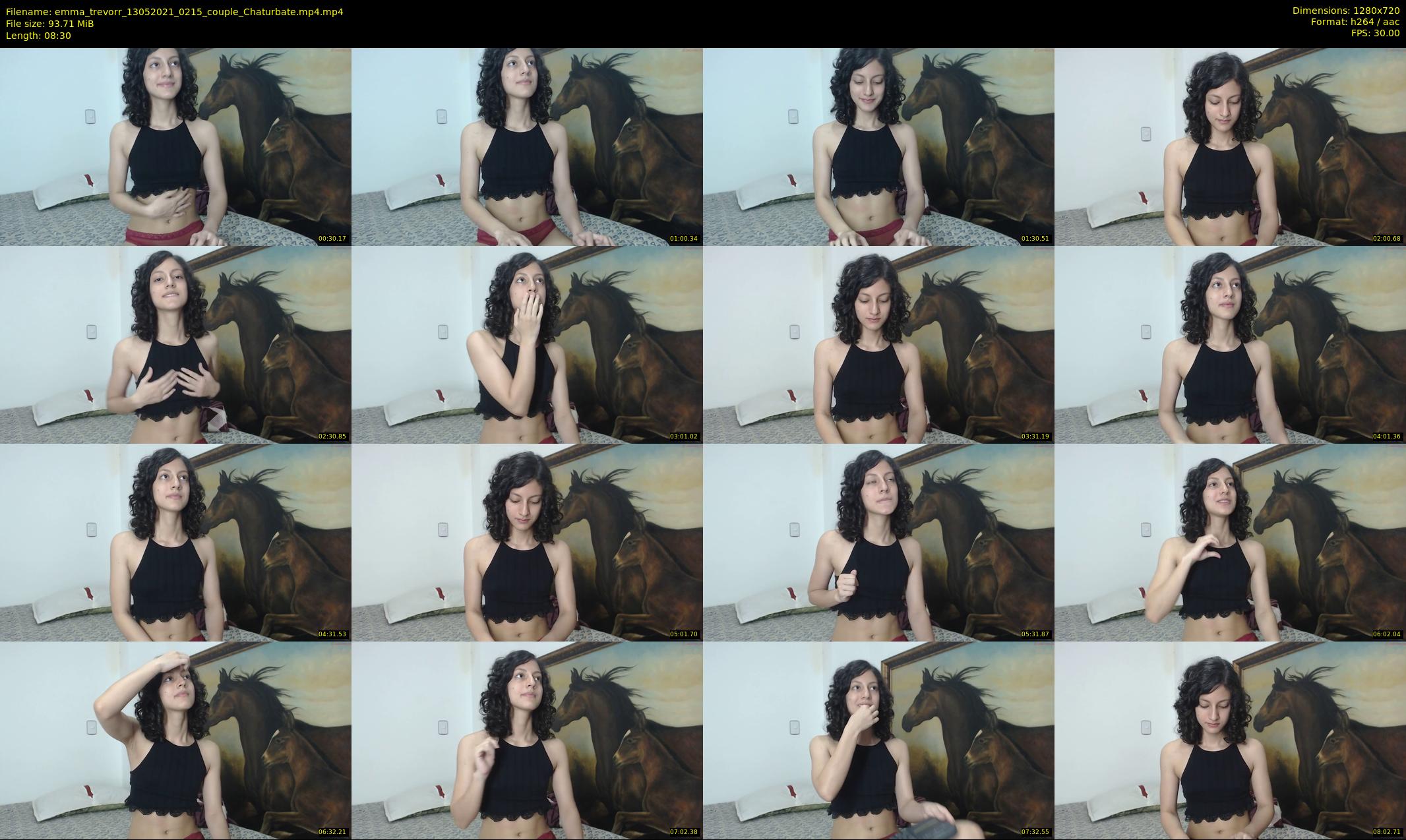 emma_trevorr — 9 minute Chaturbate couple cam show recording, 720p, May 13, 2021