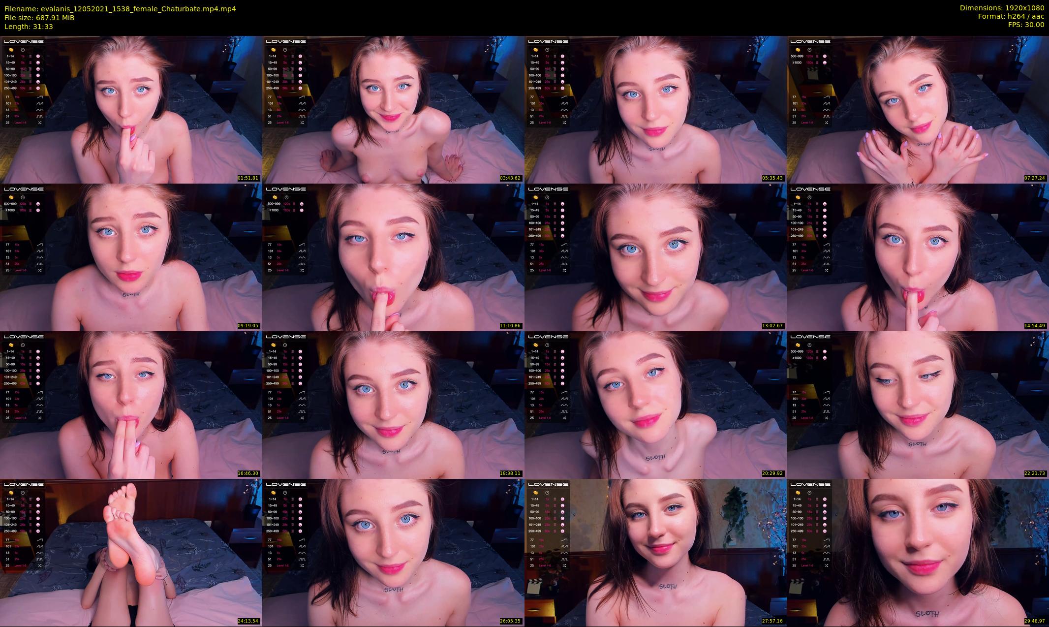 evalanis — 32 minute Chaturbate couple cam show recording, 1080p, May 12, 2021