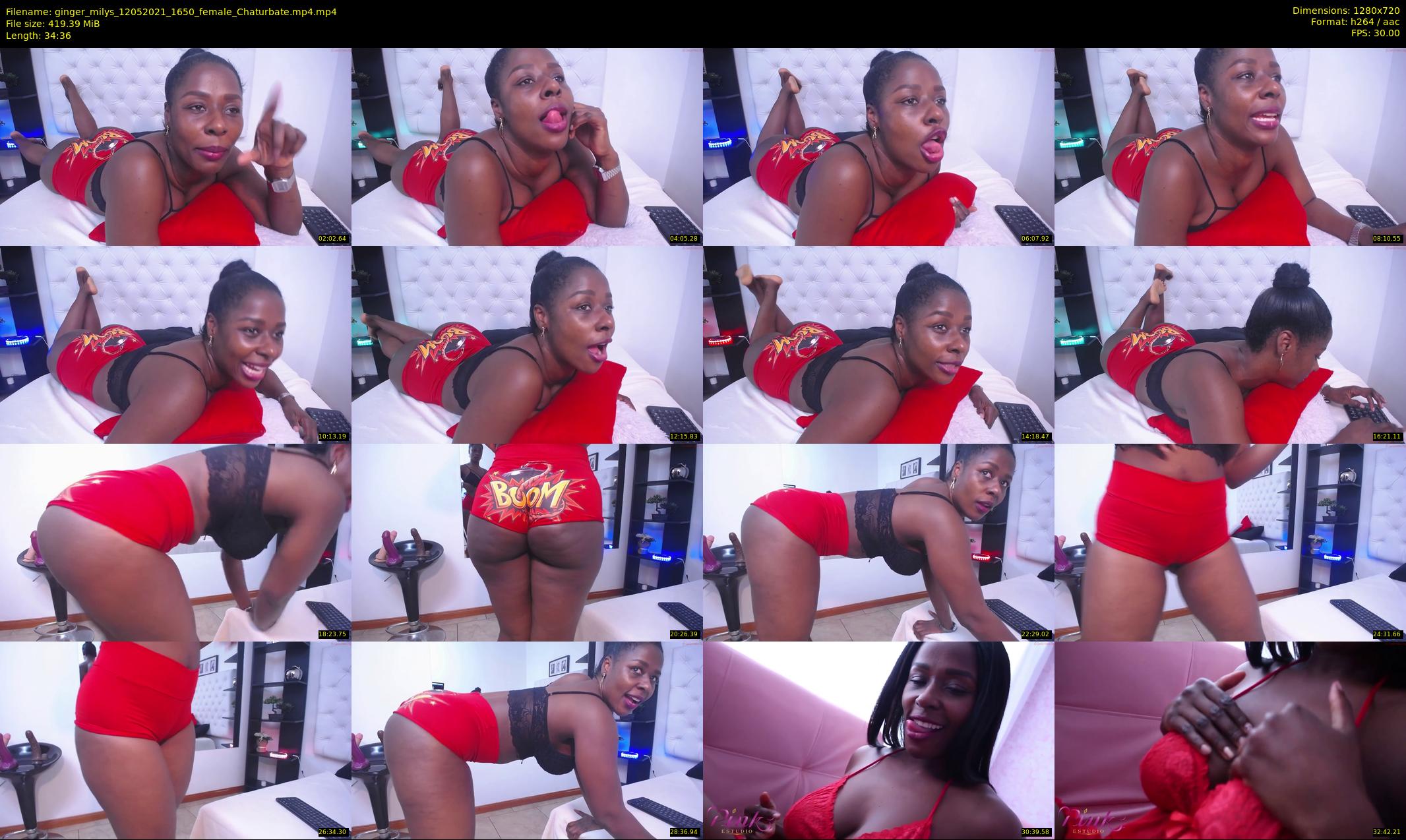 ginger_milys — 35 minute Chaturbate female cam show recording, 720p, May 12, 2021