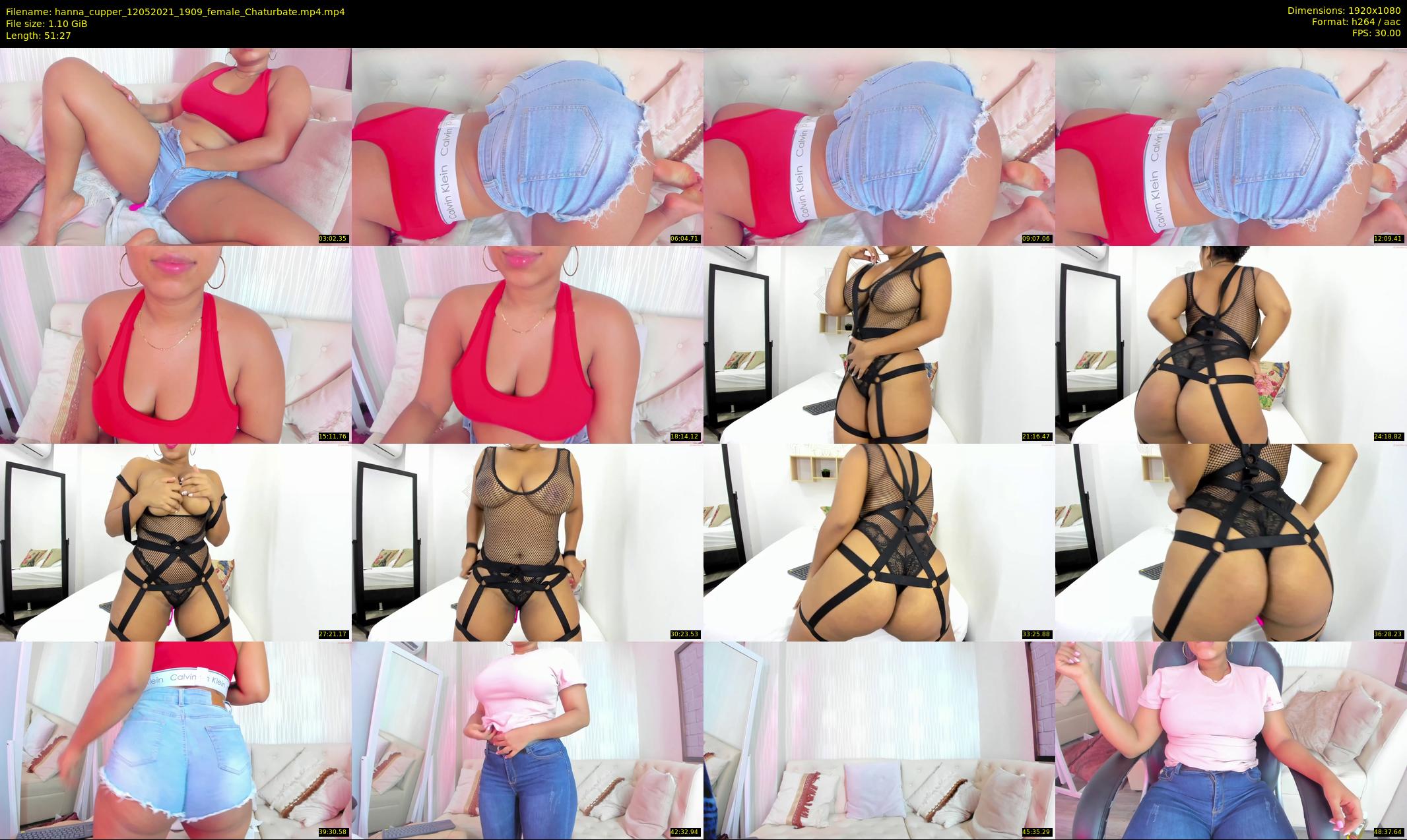 hanna_cupper — 52 minute Chaturbate female cam show recording, 1080p, May 12, 2021