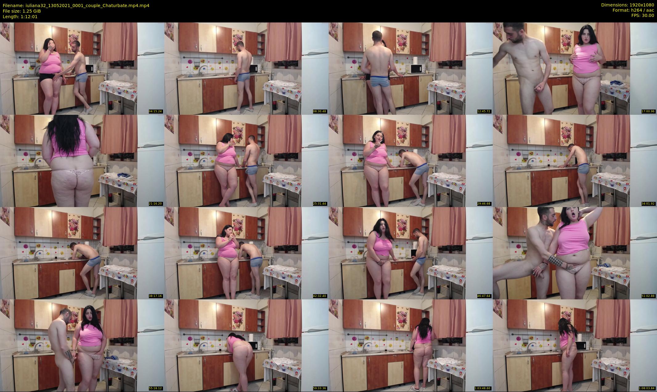 iuliana32 — 73 minute Chaturbate couple cam show recording, 1080p, May 13, 2021