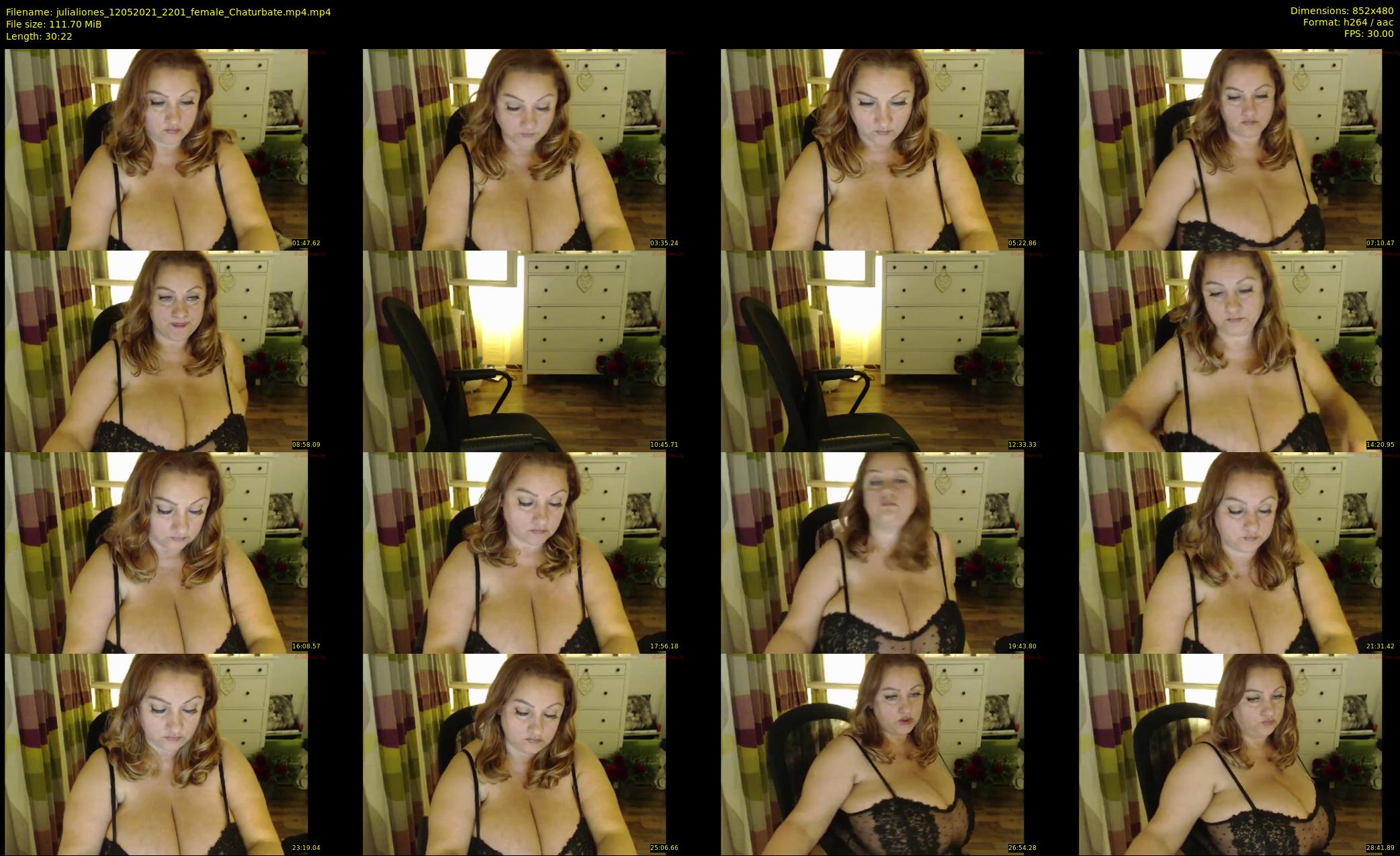 julialiones — 31 minute Chaturbate female cam show recording, 480p, May 12, 2021