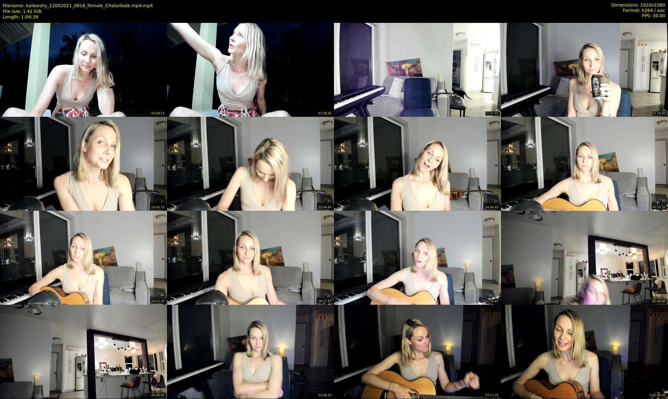 kaileeshy — 65 minute Chaturbate female cam show recording, 1080p, May 12, 2021