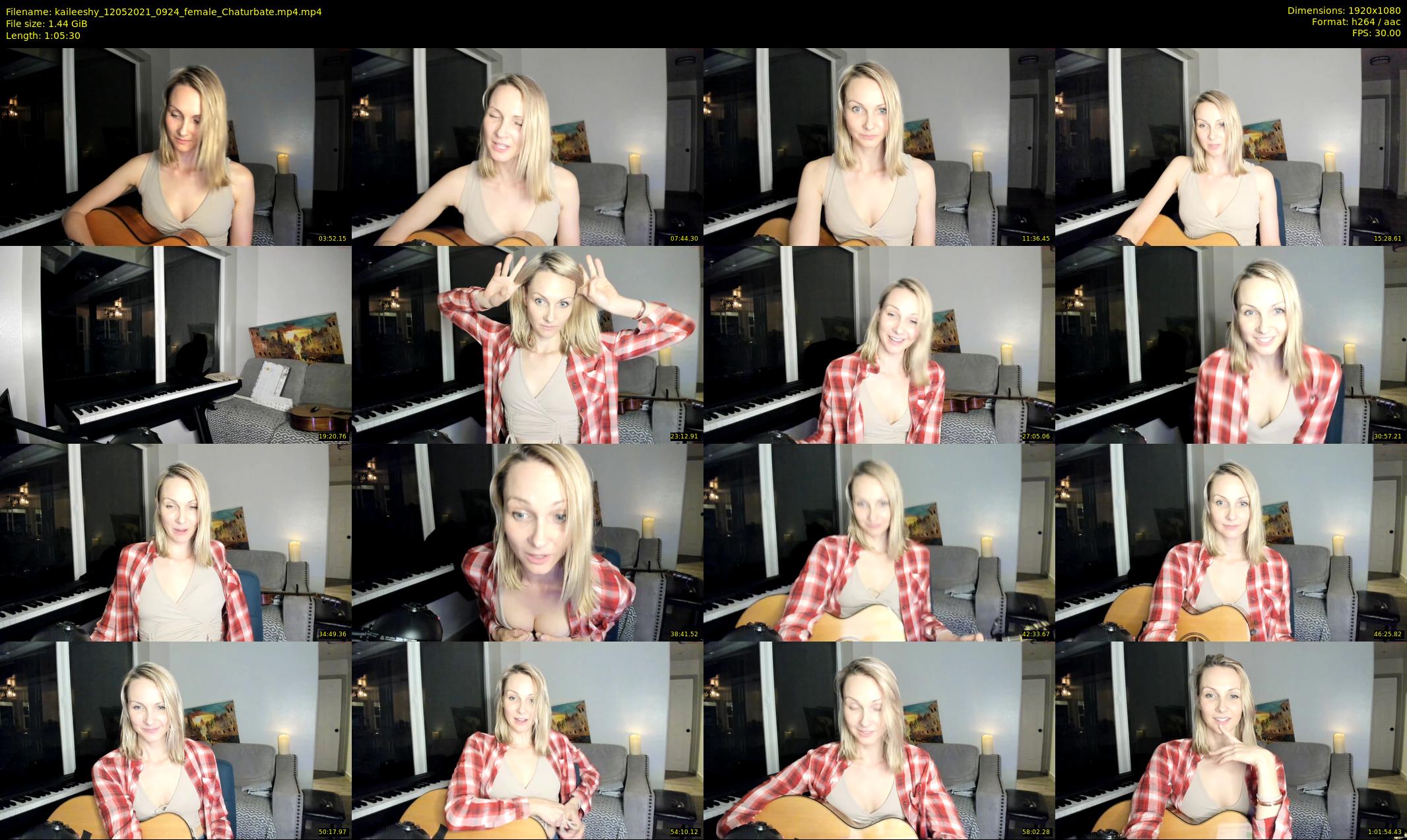 kaileeshy — 66 minute Chaturbate female cam show recording, 1080p, May 12, 2021