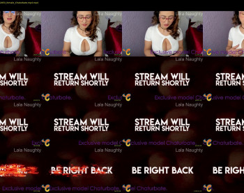lalanaughty1 — 69 minute Chaturbate female cam show recording, 720p, May 12, 2021