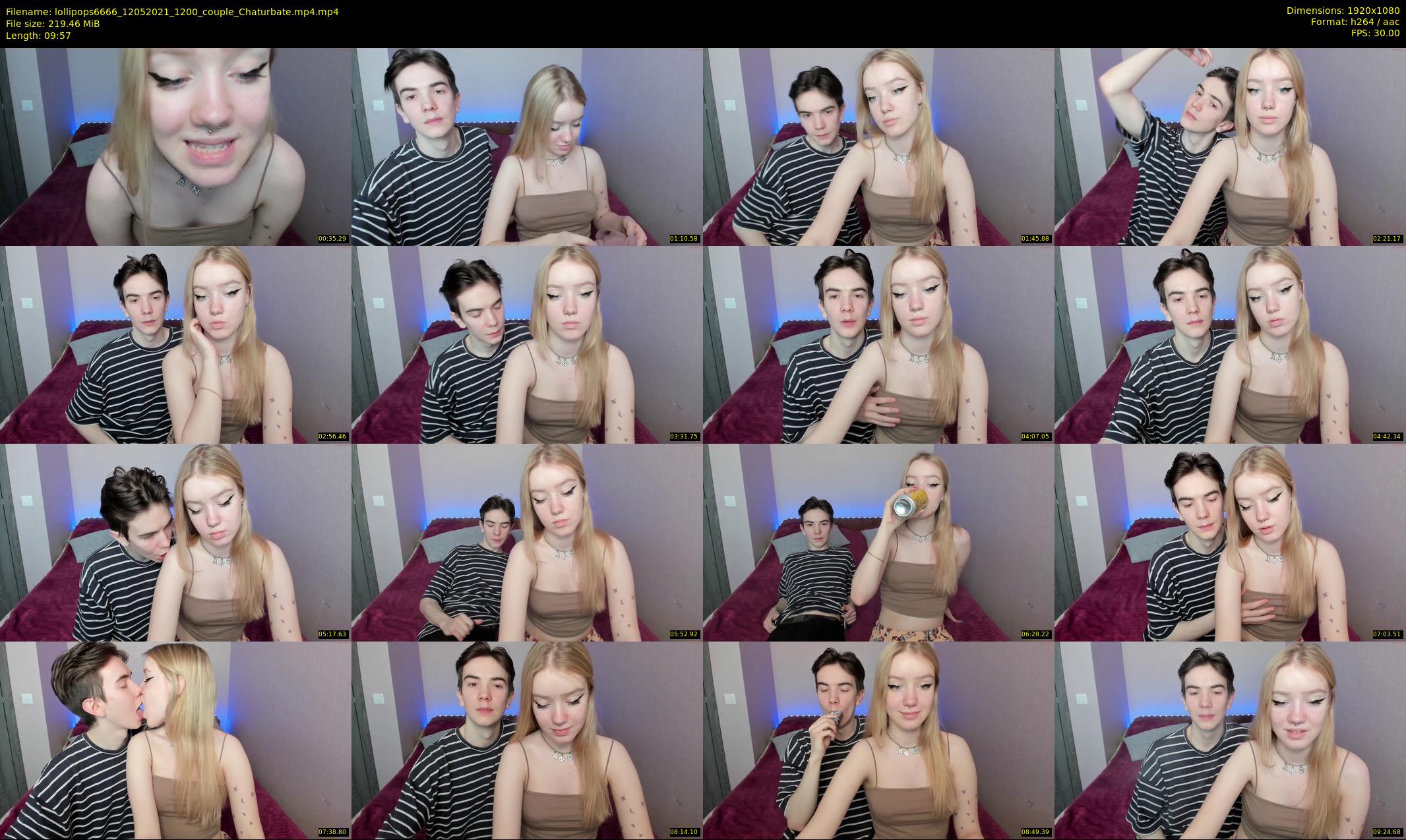 lollipops6666 — 10 minute Chaturbate couple cam show recording, 1080p, May 12, 2021
