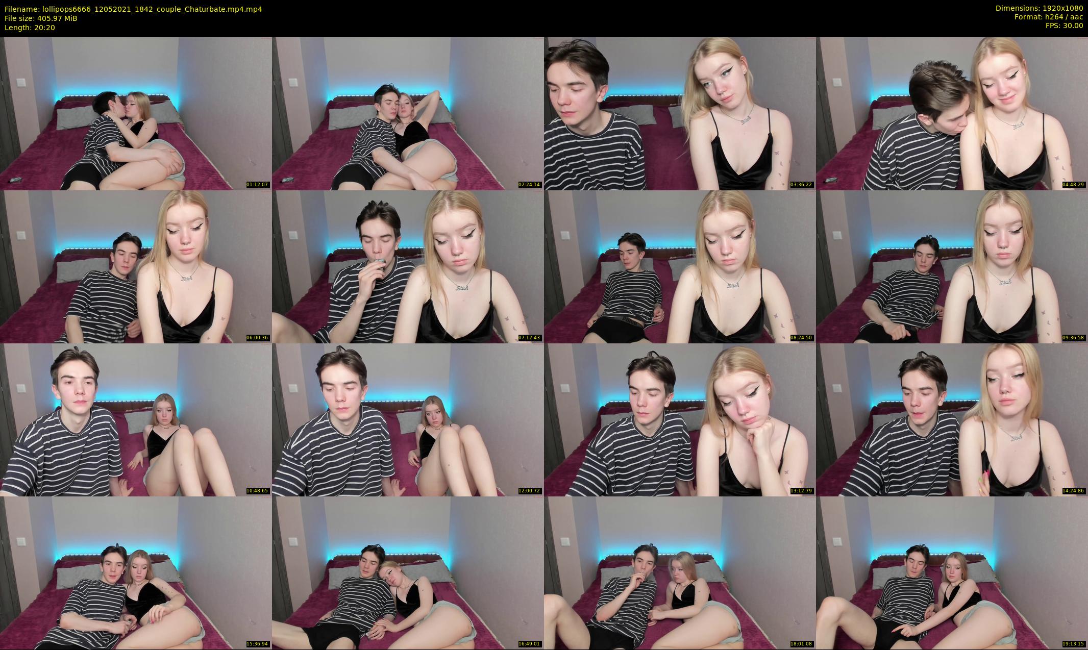 lollipops6666 — 21 minute Chaturbate couple cam show recording, 1080p, May 12, 2021