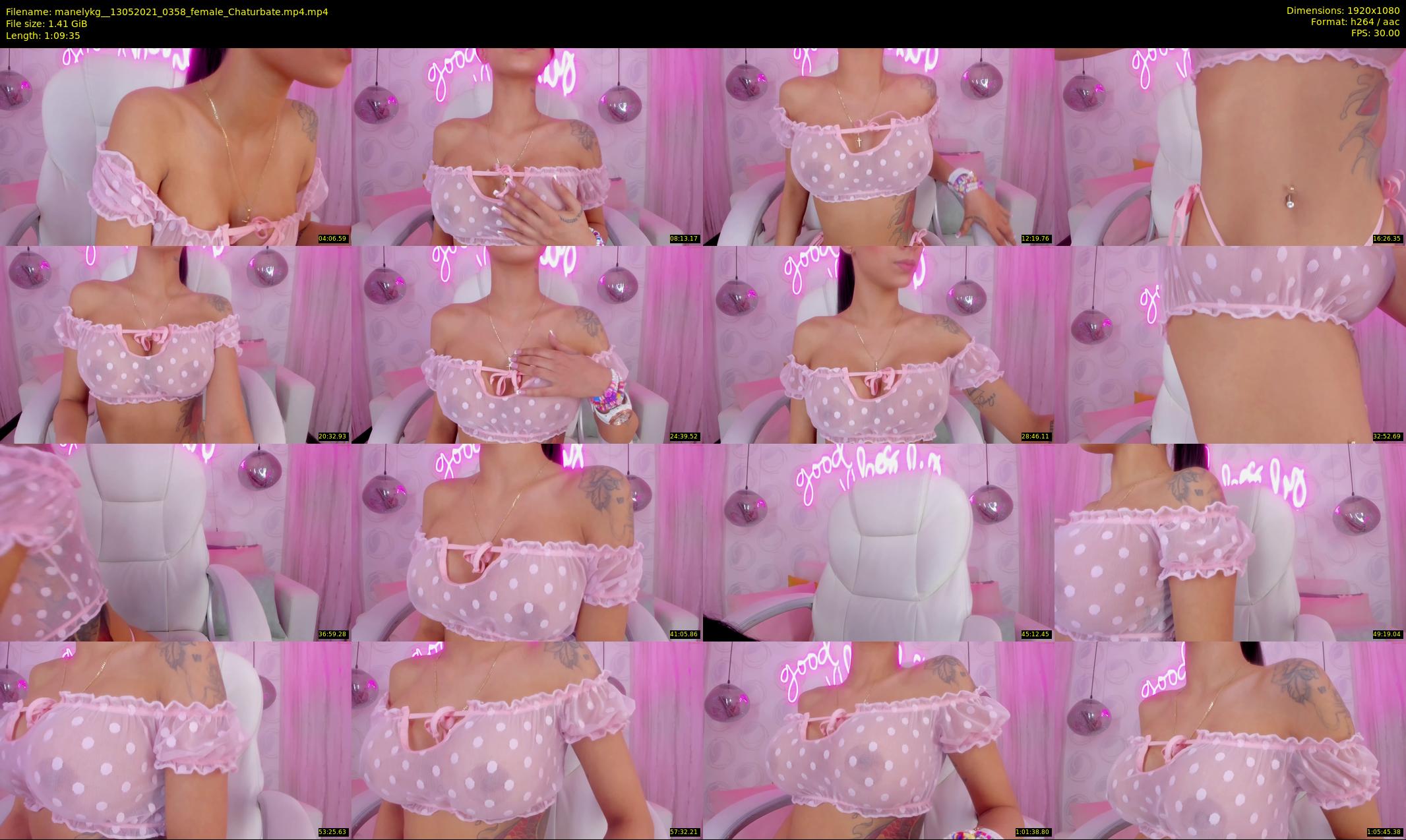 manelykg_ — 70 minute Chaturbate female cam show recording, 1080p, May 13, 2021