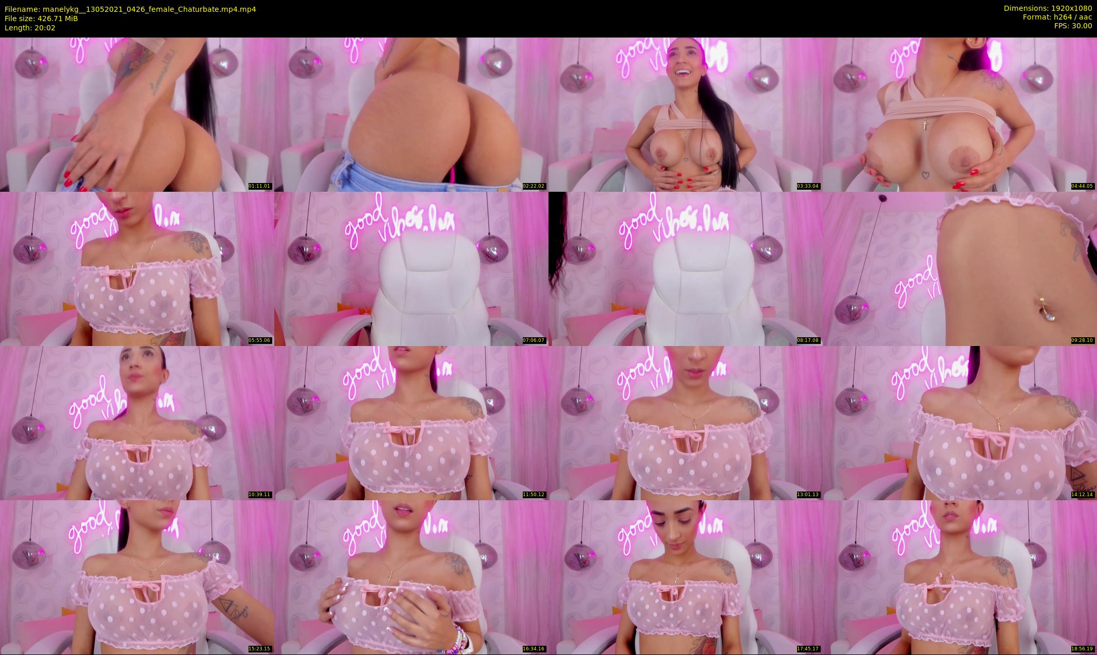 manelykg_ — 21 minute Chaturbate female cam show recording, 1080p, May 13, 2021