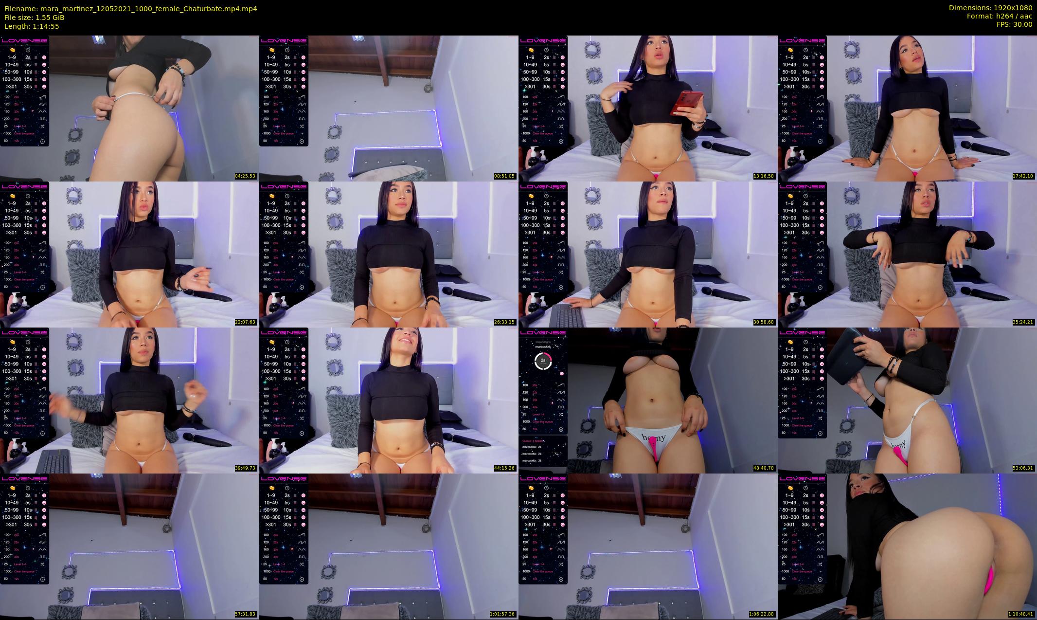 mara_martinez — 75 minute Chaturbate female cam show recording, 1080p, May 12, 2021