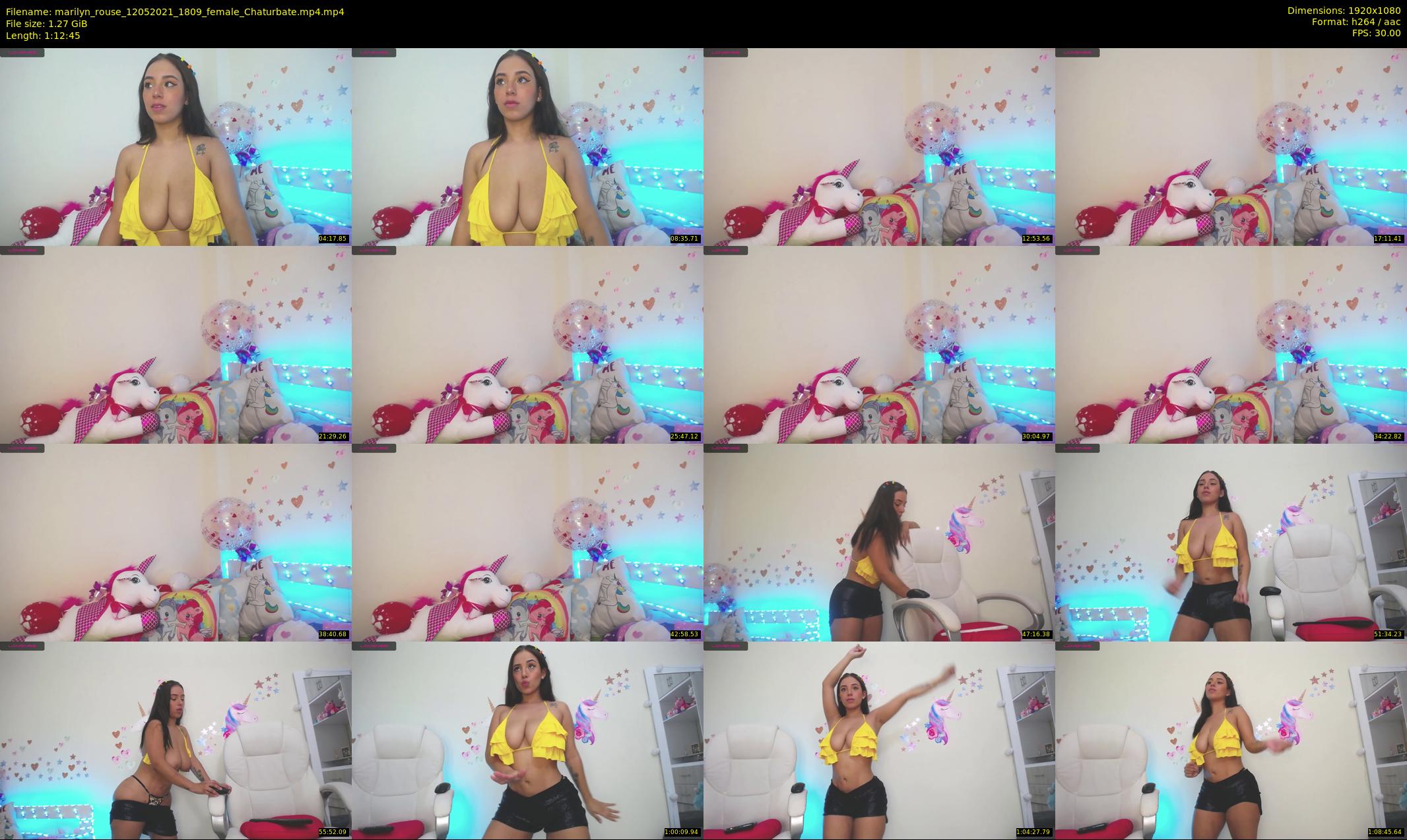marilyn_rouse — 73 minute Chaturbate female cam show recording, 1080p, May 12, 2021