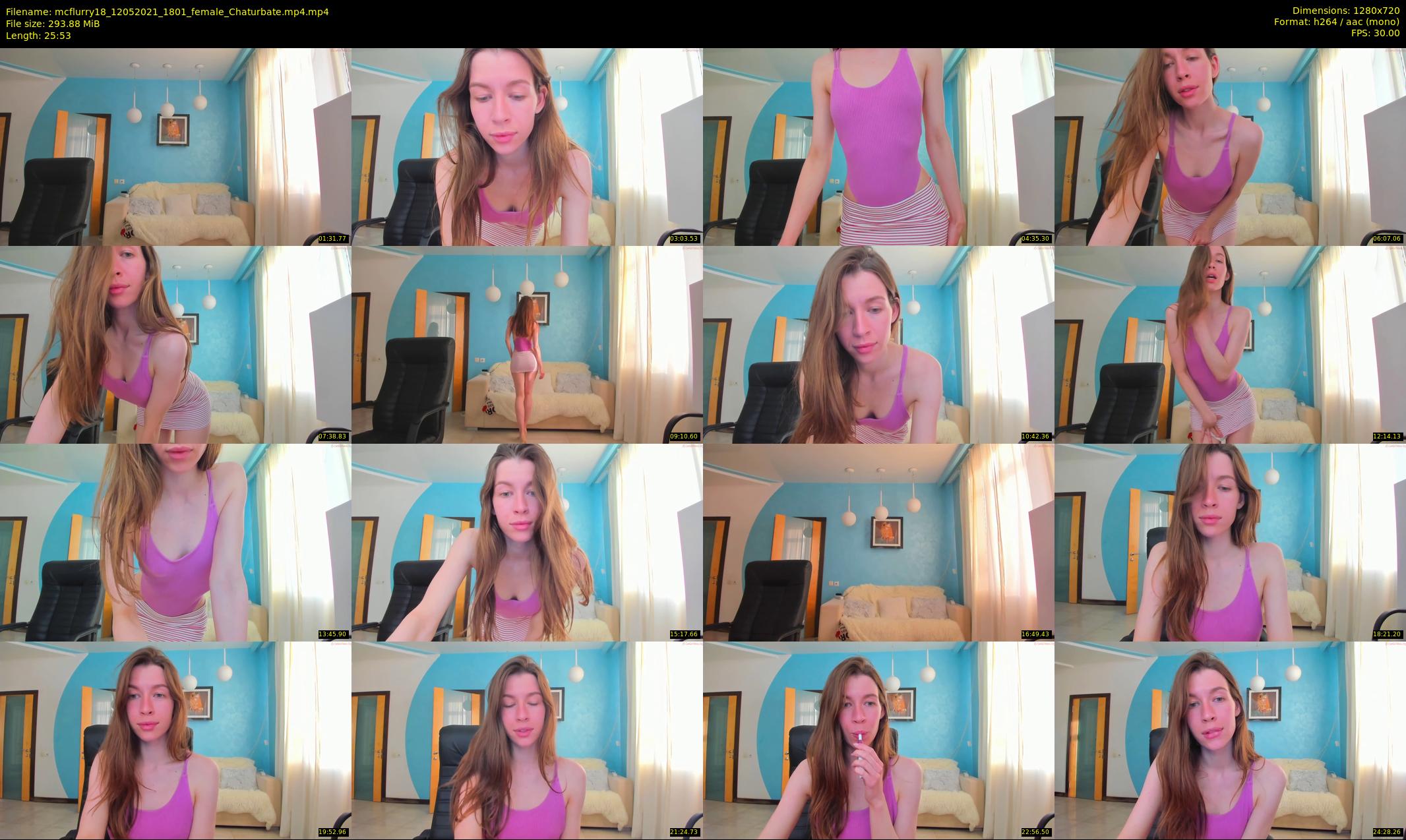 mcflurry18 — 26 minute Chaturbate female cam show recording, 720p, May 12, 2021