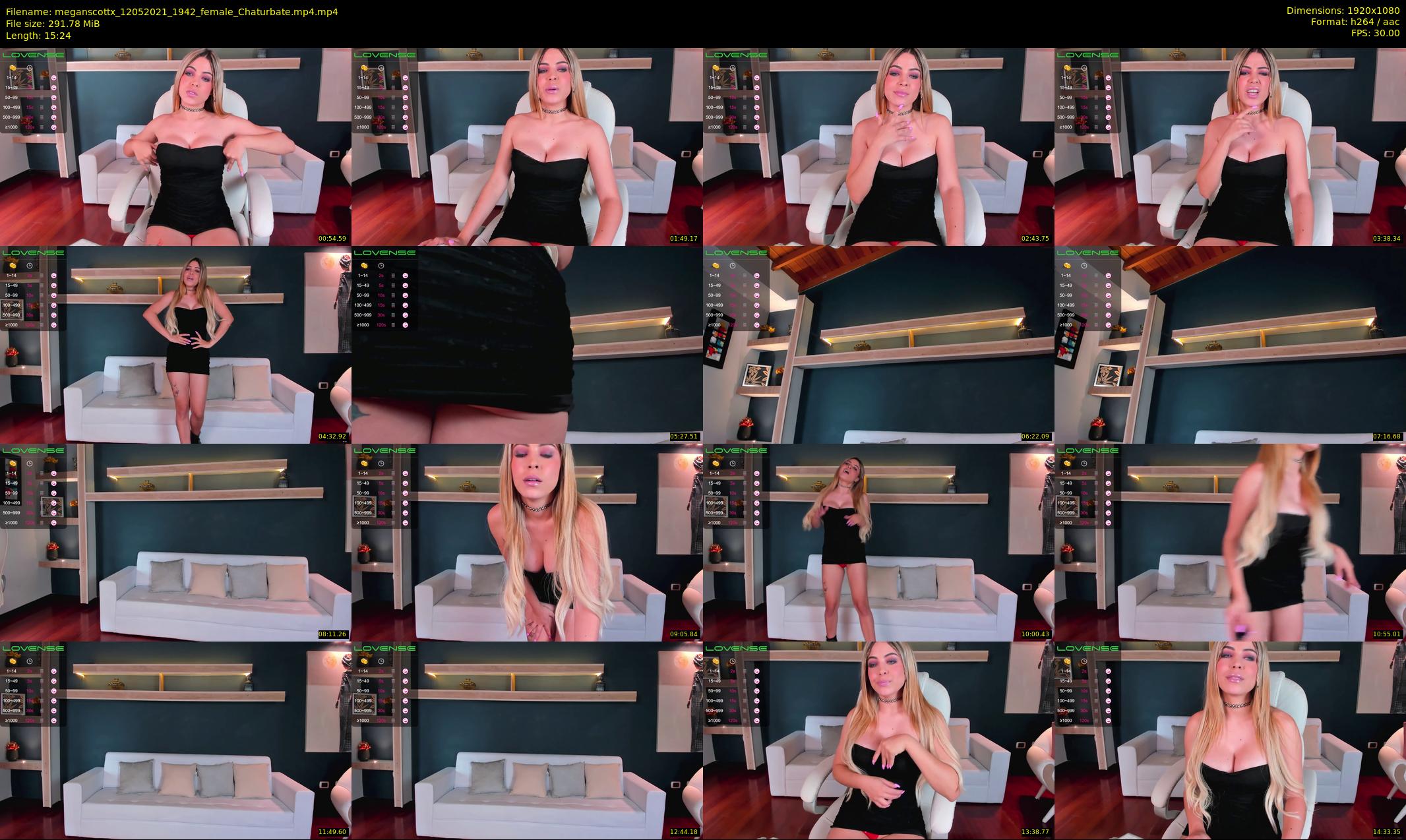 meganscottx — 16 minute Chaturbate female cam show recording, 1080p, May 12, 2021