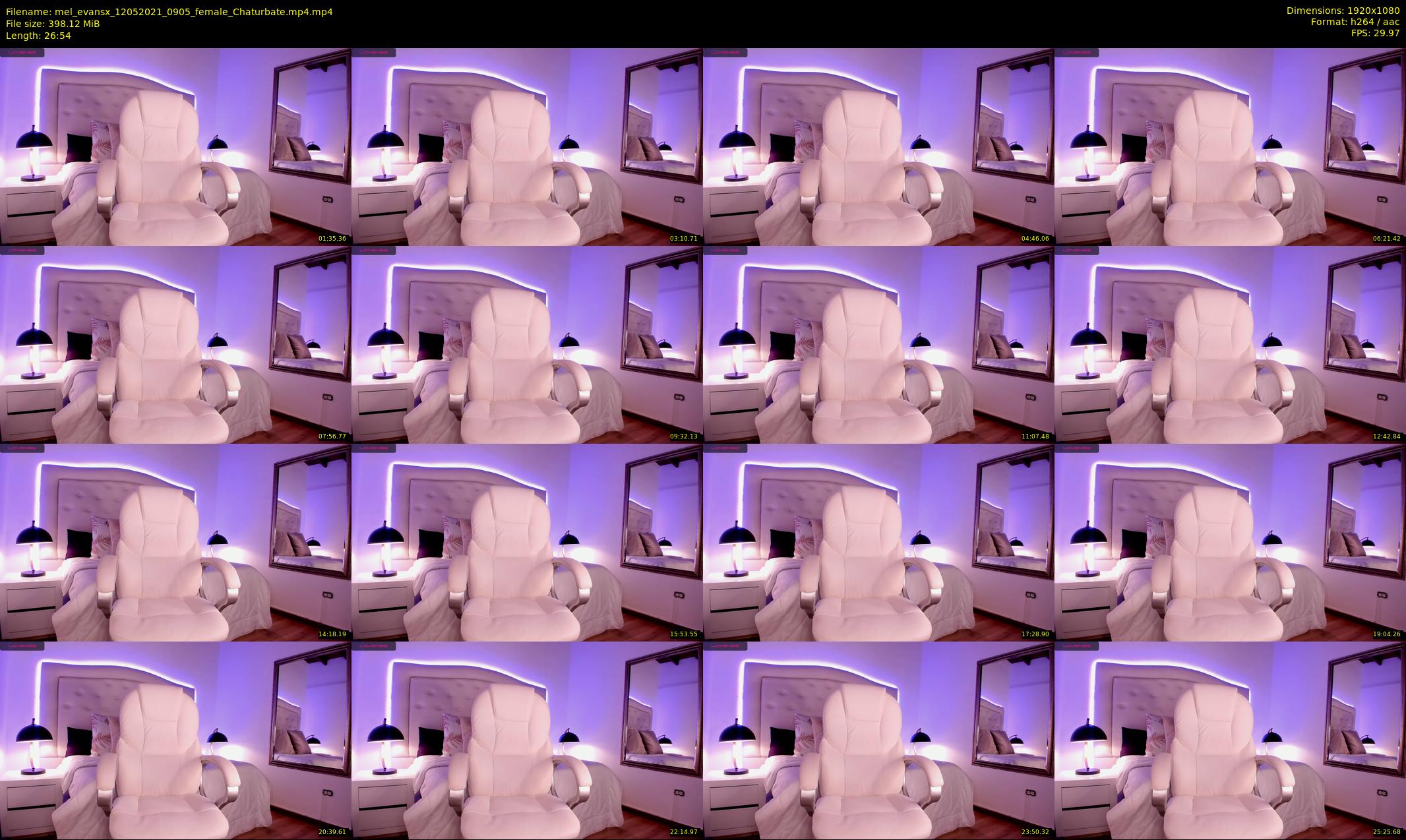 mel_evansx — 27 minute Chaturbate female cam show recording, 1080p, May 12, 2021