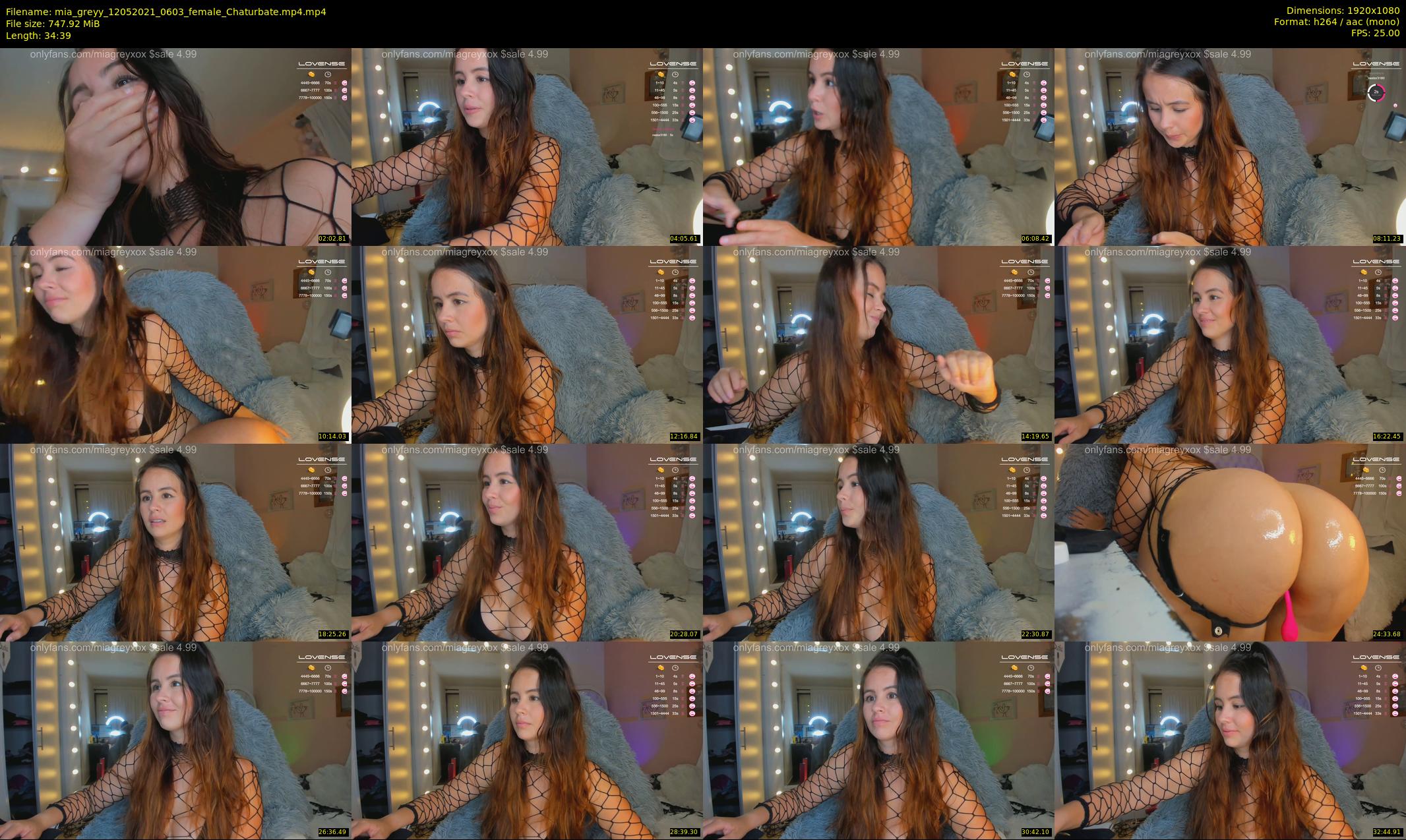 mia_greyy — 35 minute Chaturbate female cam show recording, 1080p, May 12, 2021