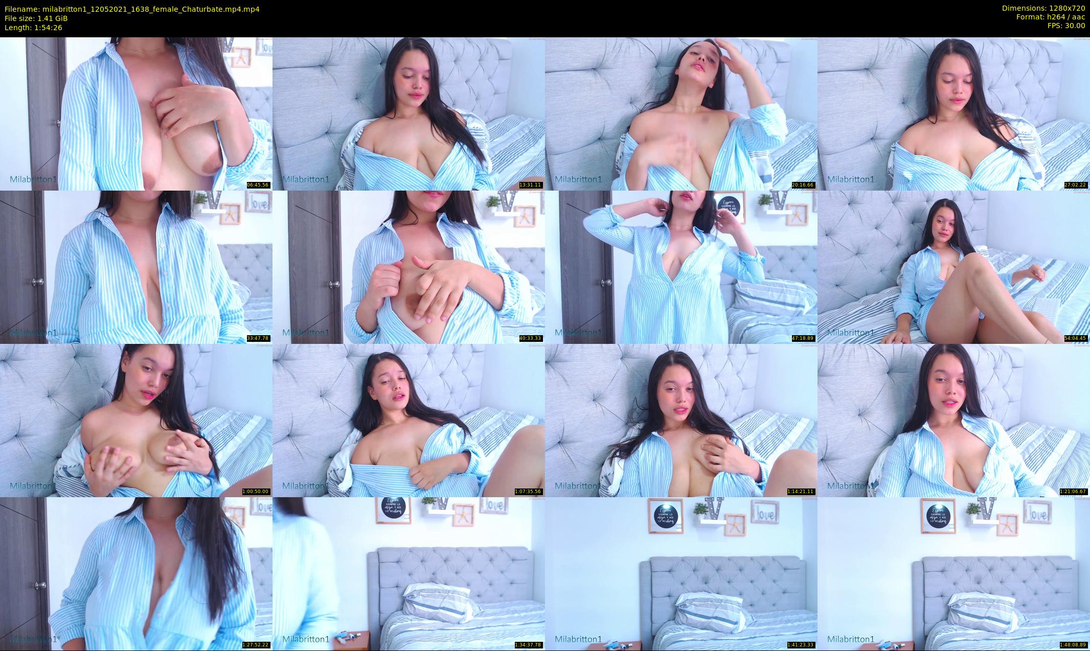 milabritton1 — 115 minute Chaturbate female cam show recording, 720p, May 12, 2021
