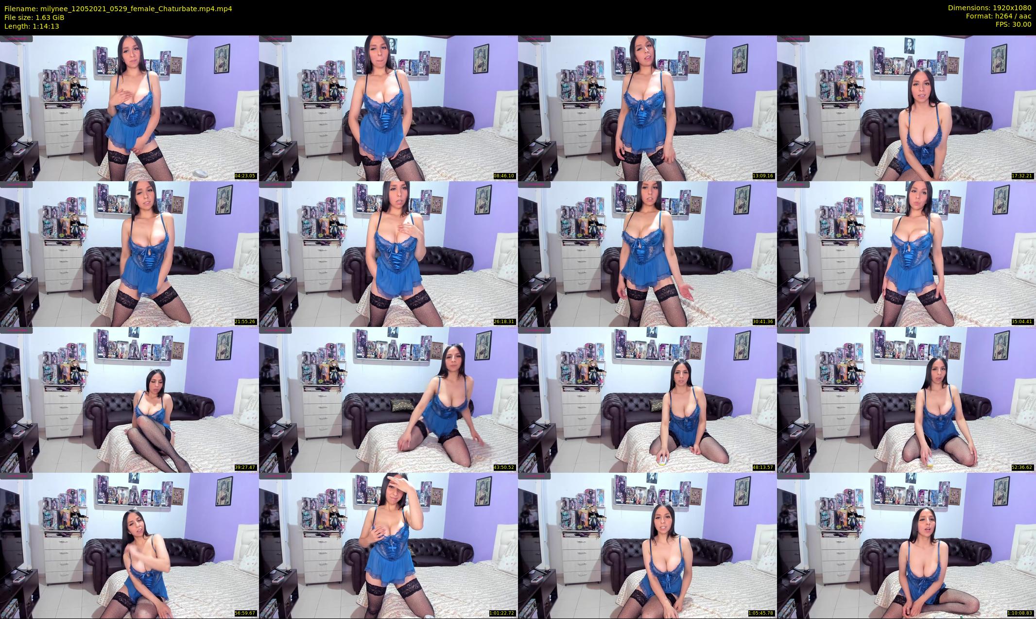 milynee — 75 minute Chaturbate female cam show recording, 1080p, May 12, 2021
