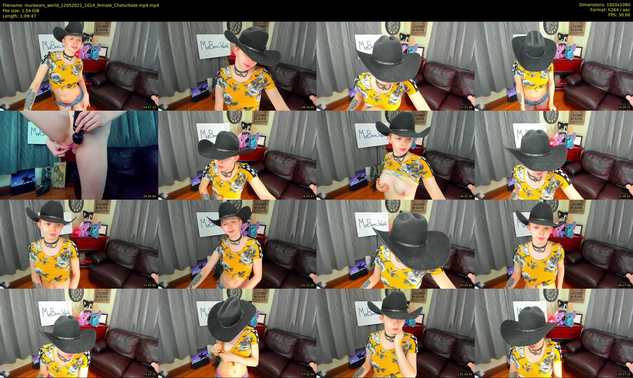 murbears_world — 70 minute Chaturbate female cam show recording, 1080p, May 12, 2021