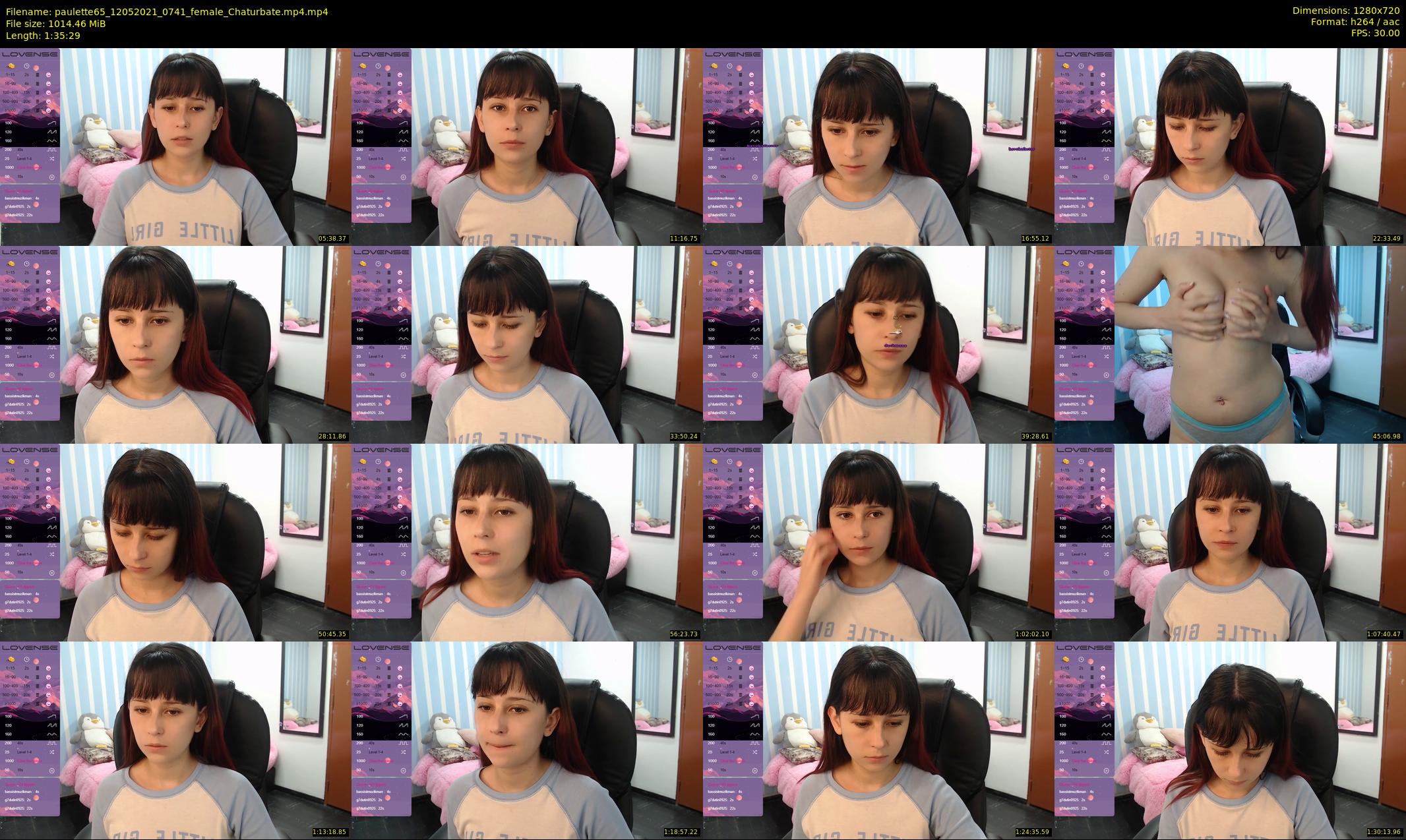 paulette65 — 96 minute Chaturbate female cam show recording, 720p, May 12, 2021