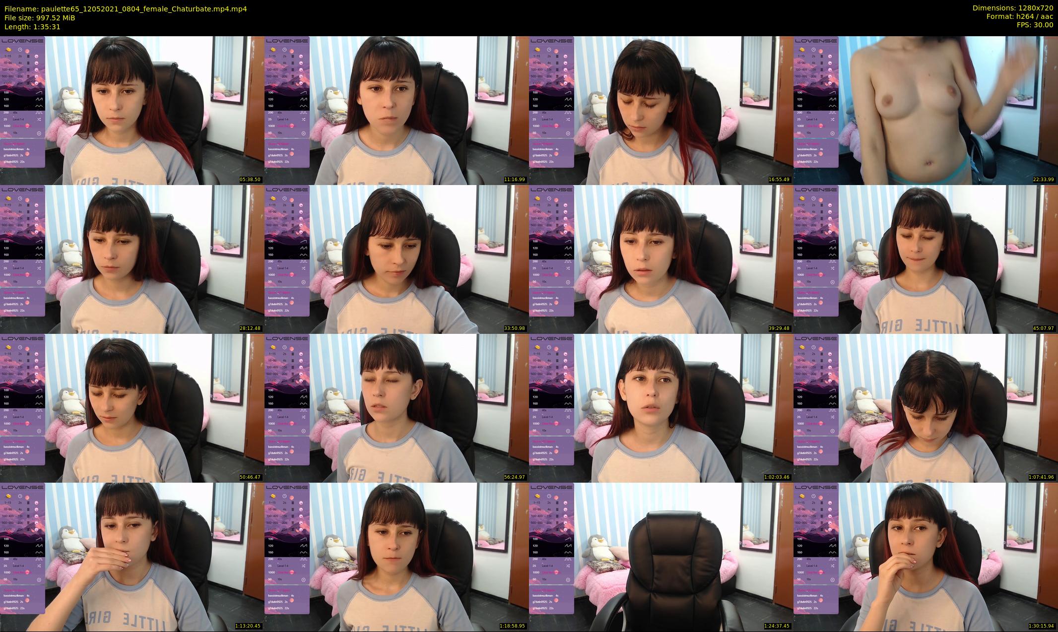 paulette65 — 96 minute Chaturbate female cam show recording, 720p, May 12, 2021