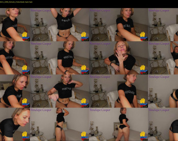 penelope_cooper1 — 12 minute Chaturbate female cam show recording, 1080p, May 12, 2021