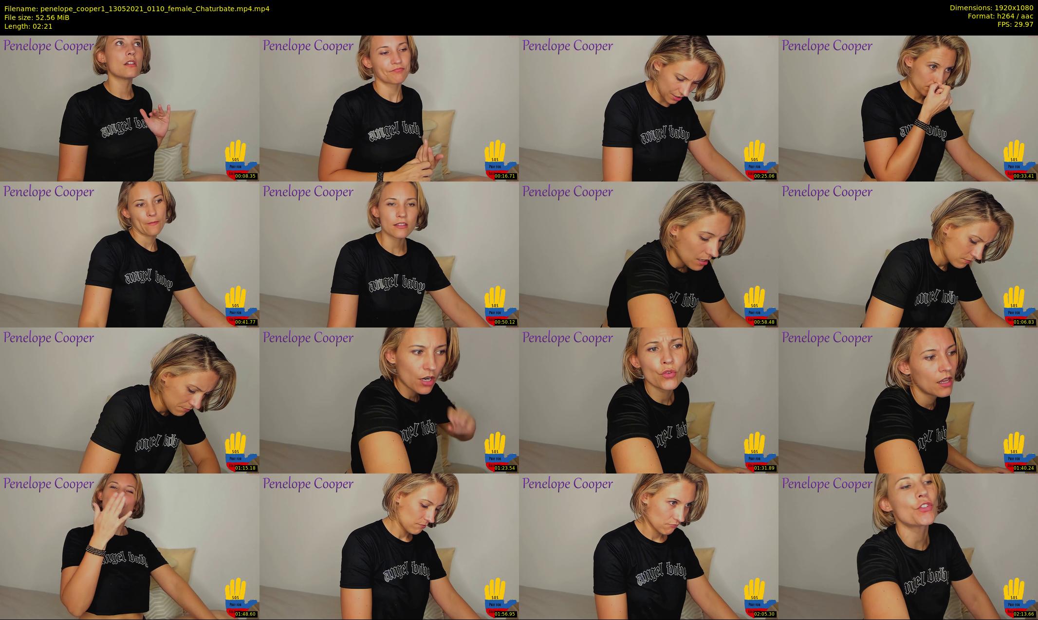 penelope_cooper1 — 3 minute Chaturbate female cam show recording, 1080p, May 13, 2021