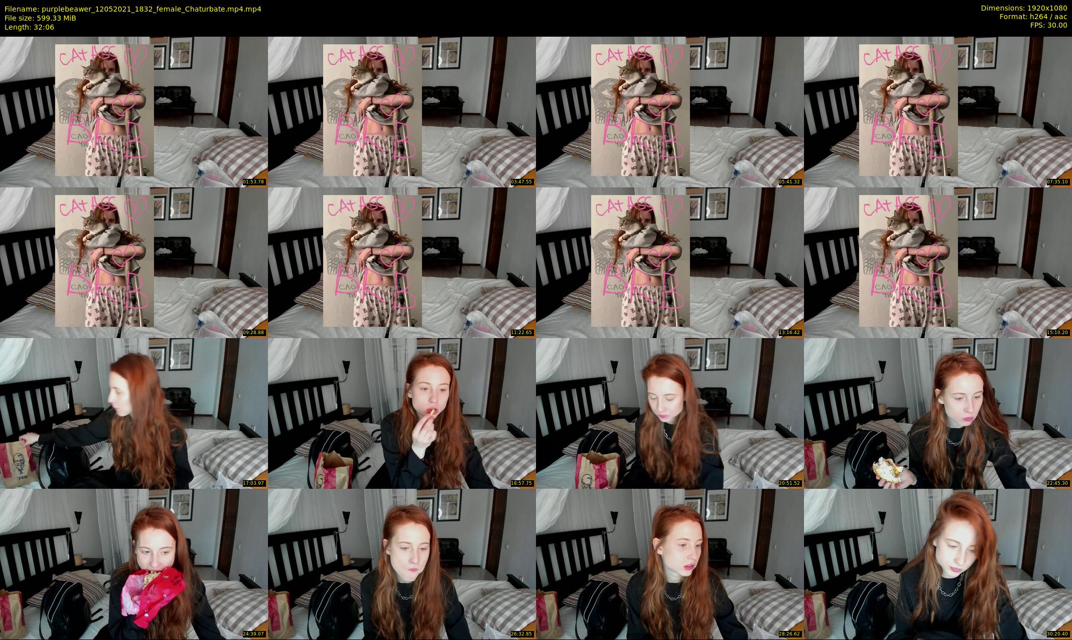 purplebeawer — 33 minute Chaturbate female cam show recording, 1080p, May 12, 2021