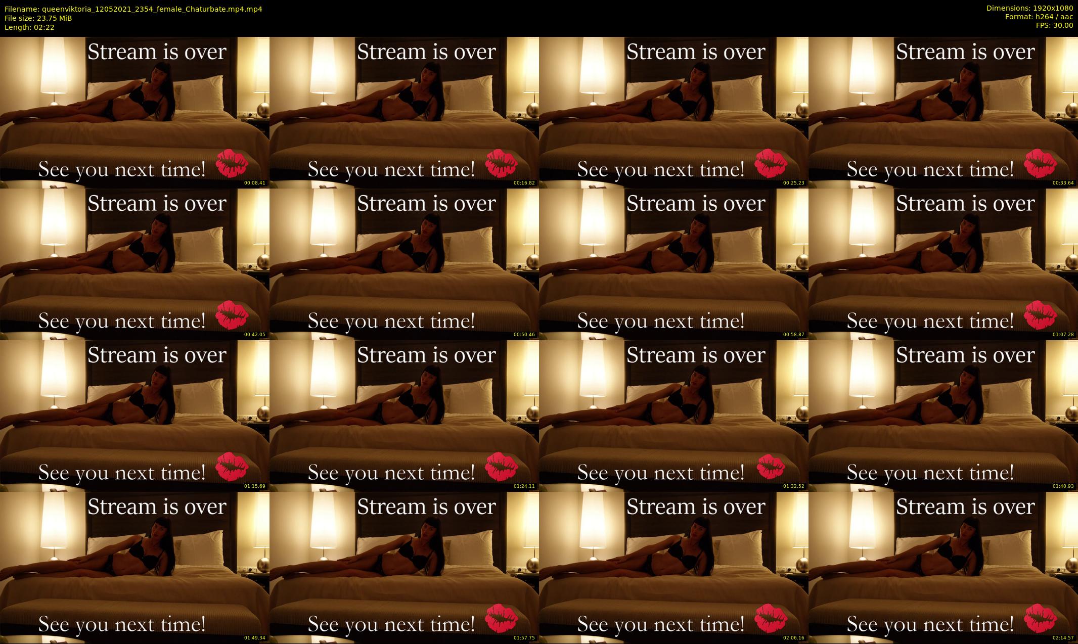 queenviktoria — 3 minute Chaturbate female cam show recording, 1080p, May 12, 2021