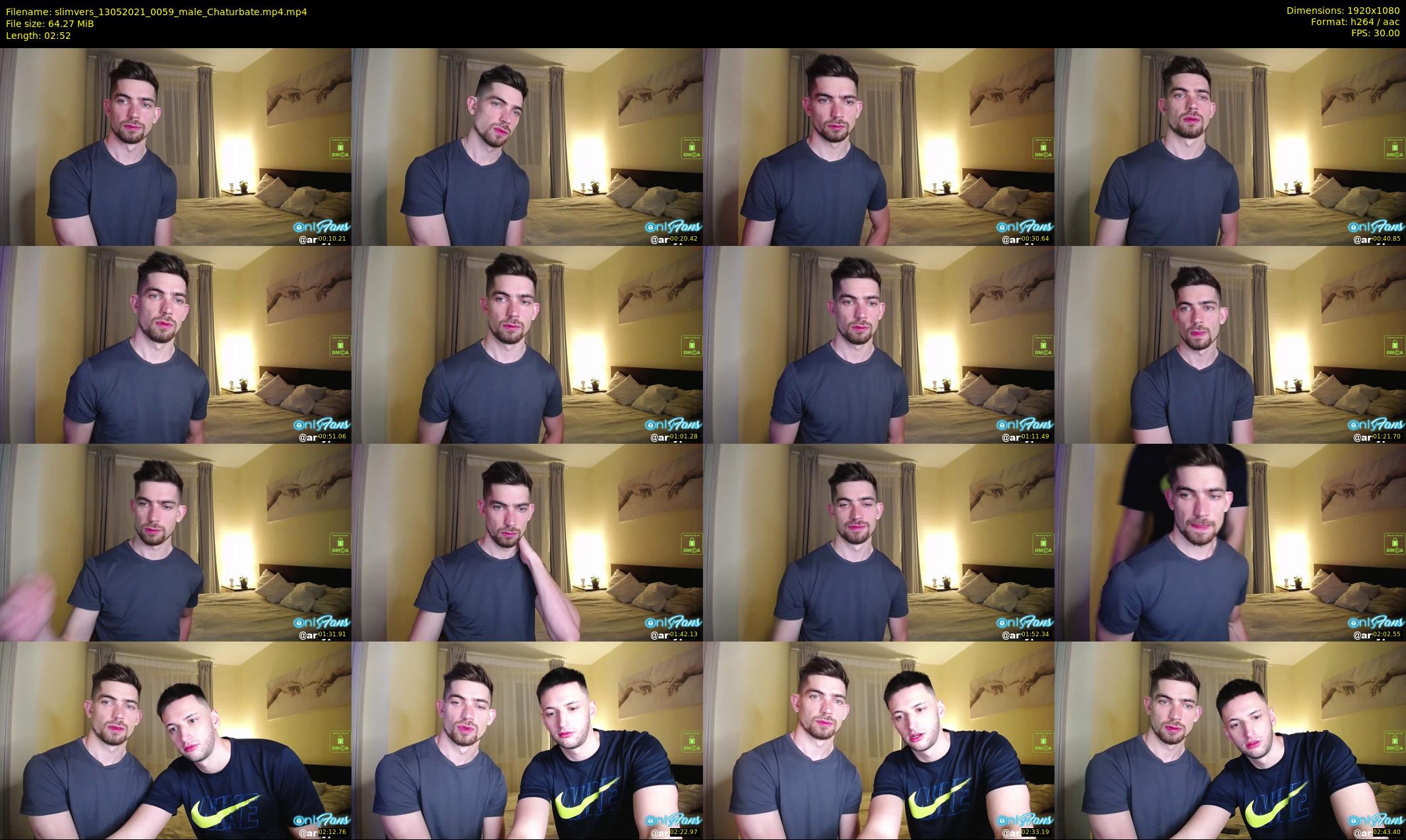 slimvers — 3 minute Chaturbate male cam show recording, 1080p, May 13, 2021