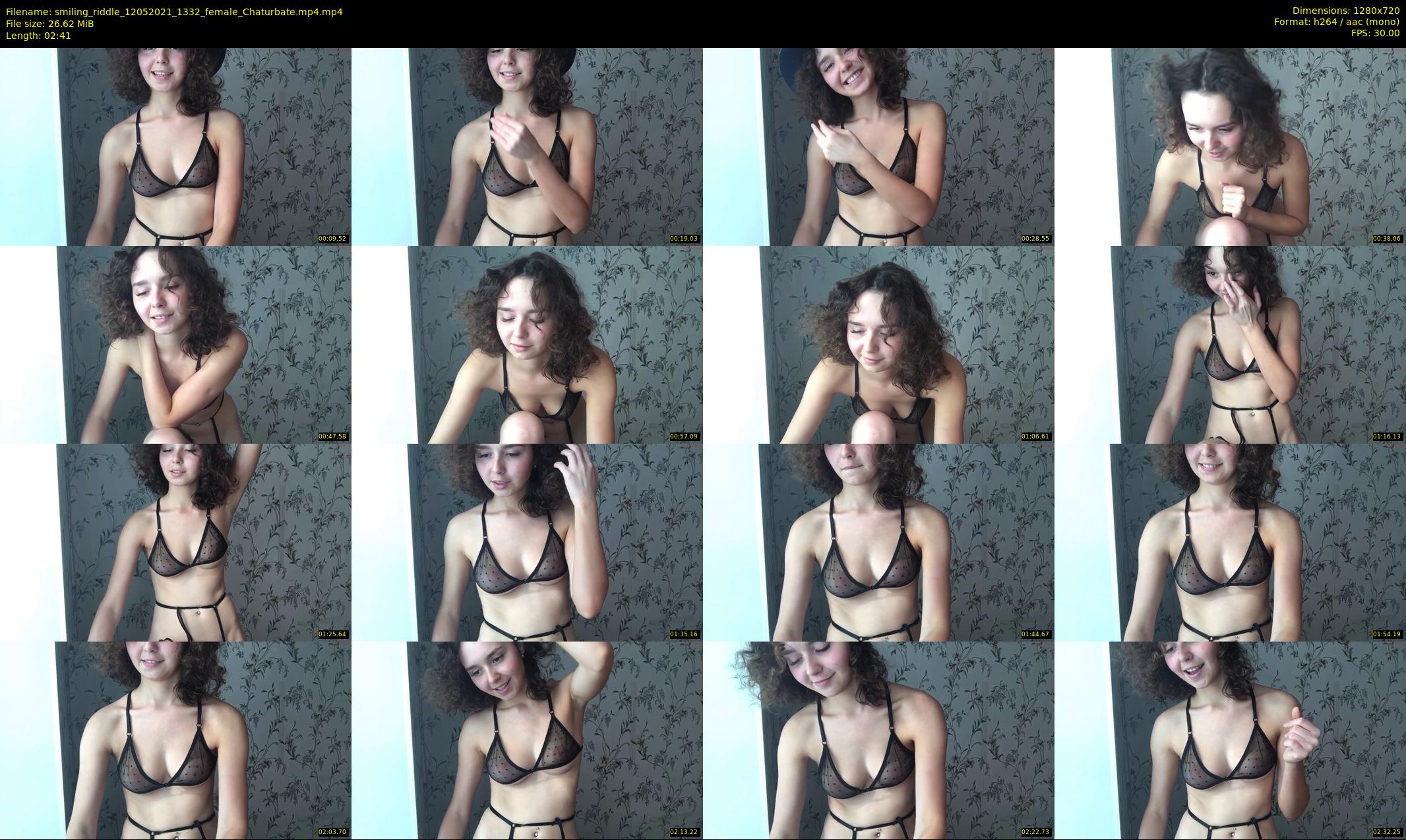 smiling_riddle — 3 minute Chaturbate female cam show recording, 720p, May 12, 2021
