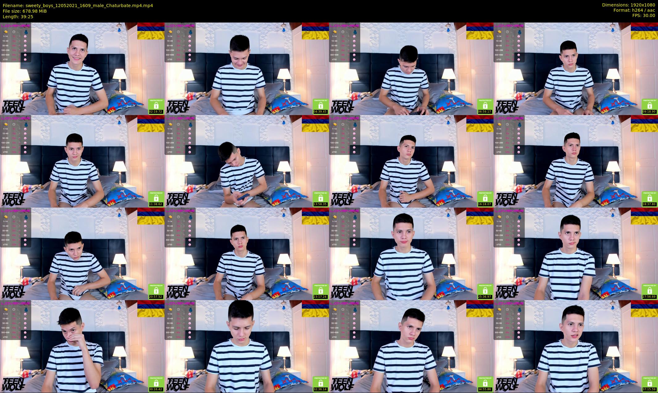 sweety_boys — 40 minute Chaturbate male cam show recording, 1080p, May 12, 2021