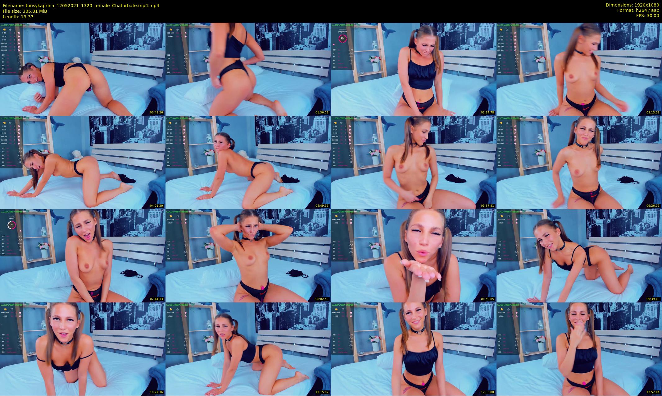 tonsykaprina — 14 minute Chaturbate couple cam show recording, 1080p, May 12, 2021