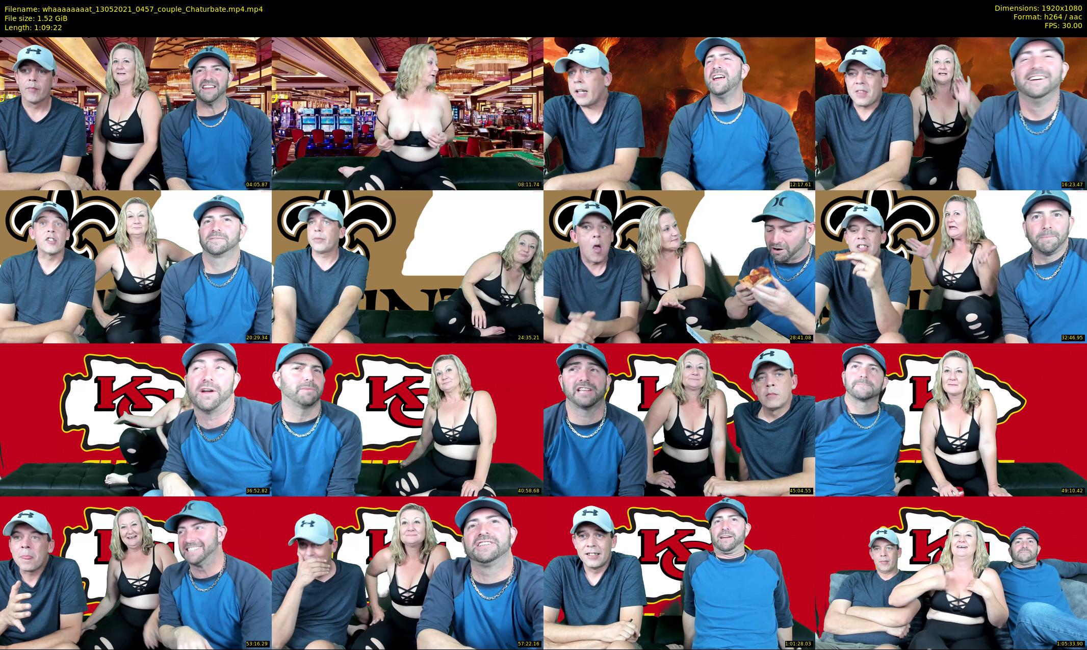 whaaaaaaaat — 70 minute Chaturbate couple cam show recording, 1080p, May 13, 2021