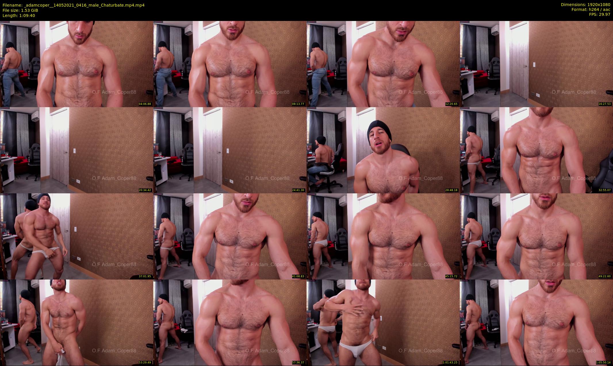_adamcoper_ — 70 minute Chaturbate male cam show recording, 1080p, May 14, 2021