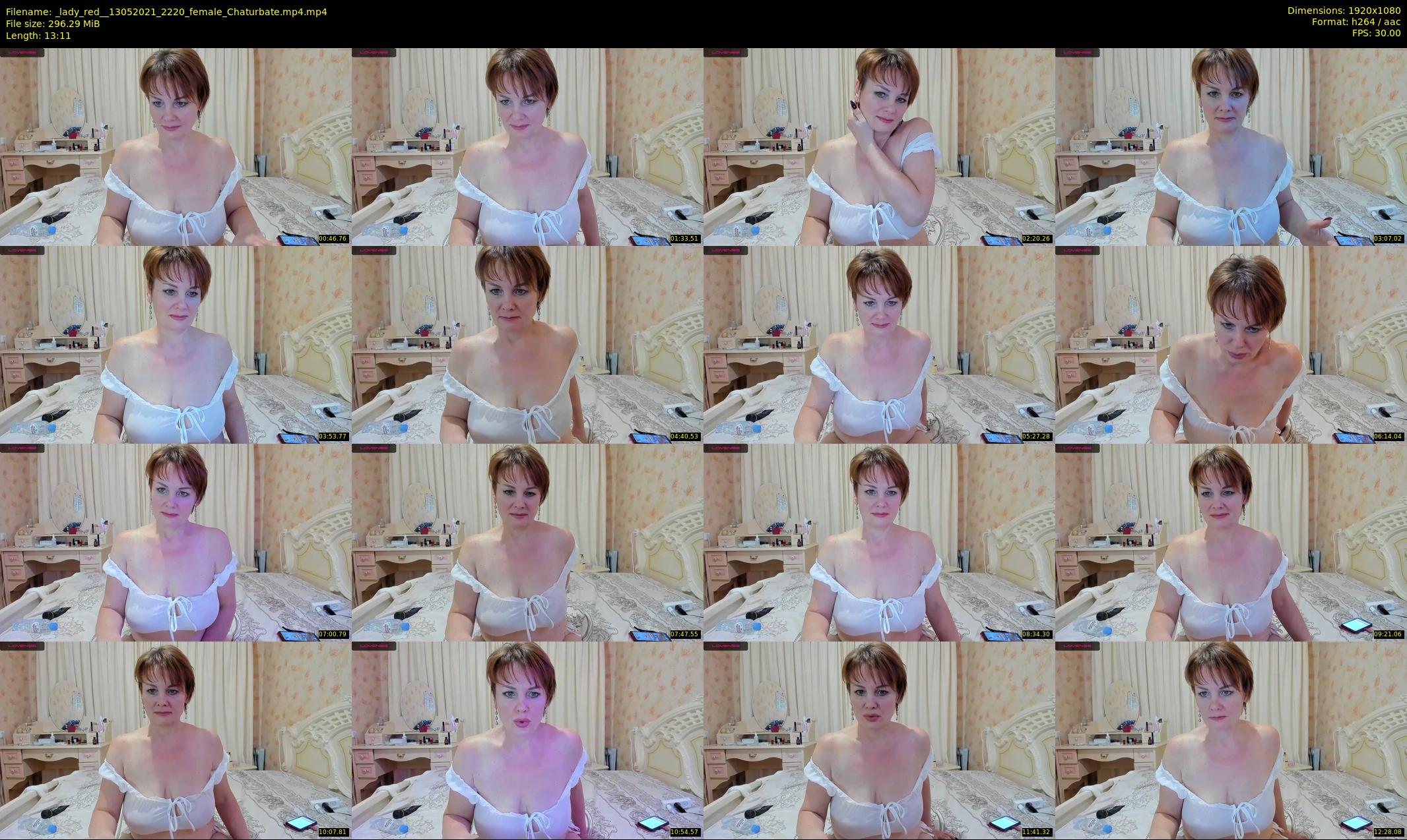 _lady_red_ — 14 minute Chaturbate female cam show recording, 1080p, May 13, 2021