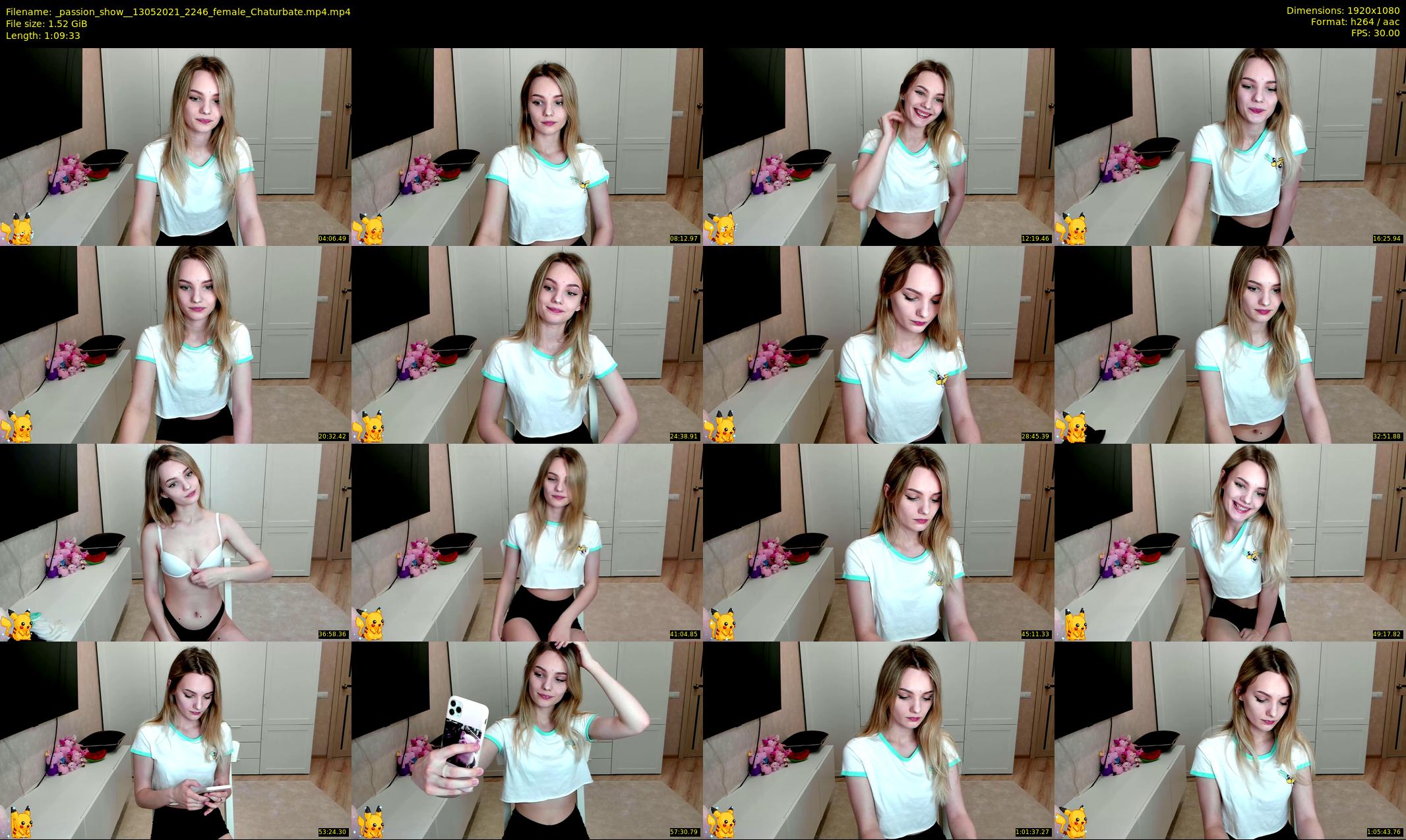 _passion_show_ — 70 minute Chaturbate couple cam show recording, 1080p, May 13, 2021