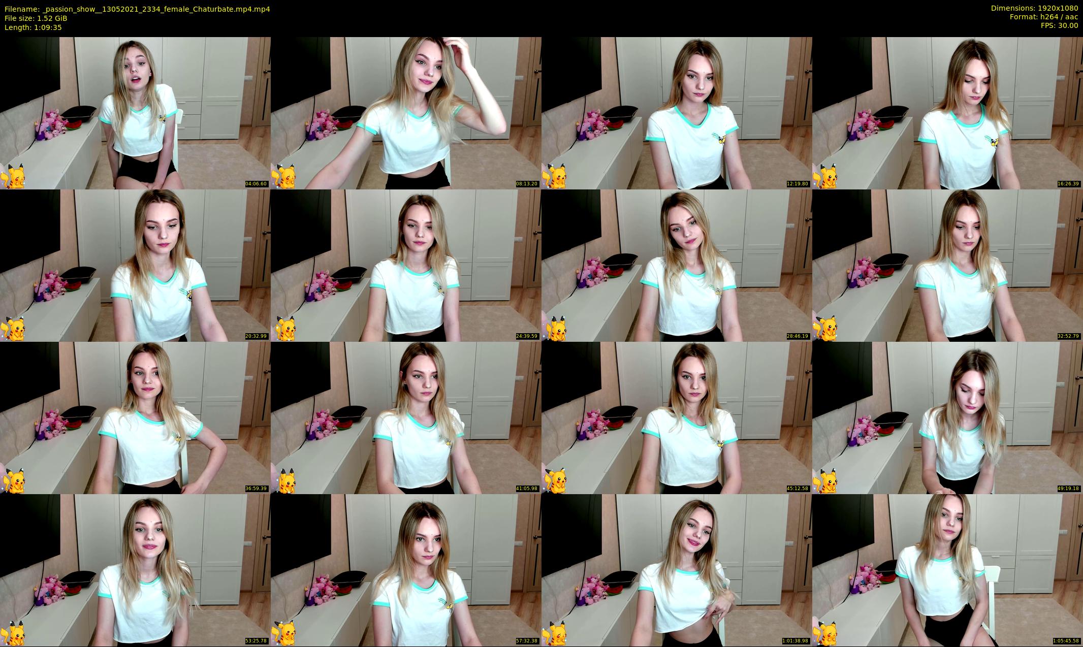 _passion_show_ — 70 minute Chaturbate couple cam show recording, 1080p, May 13, 2021