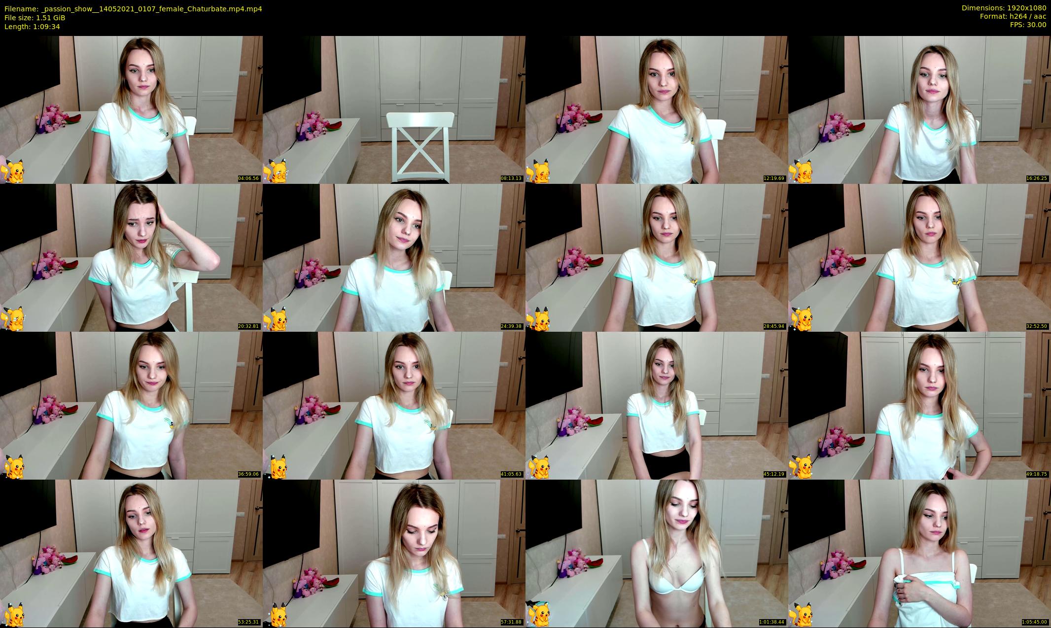 _passion_show_ — 70 minute Chaturbate couple cam show recording, 1080p, May 14, 2021