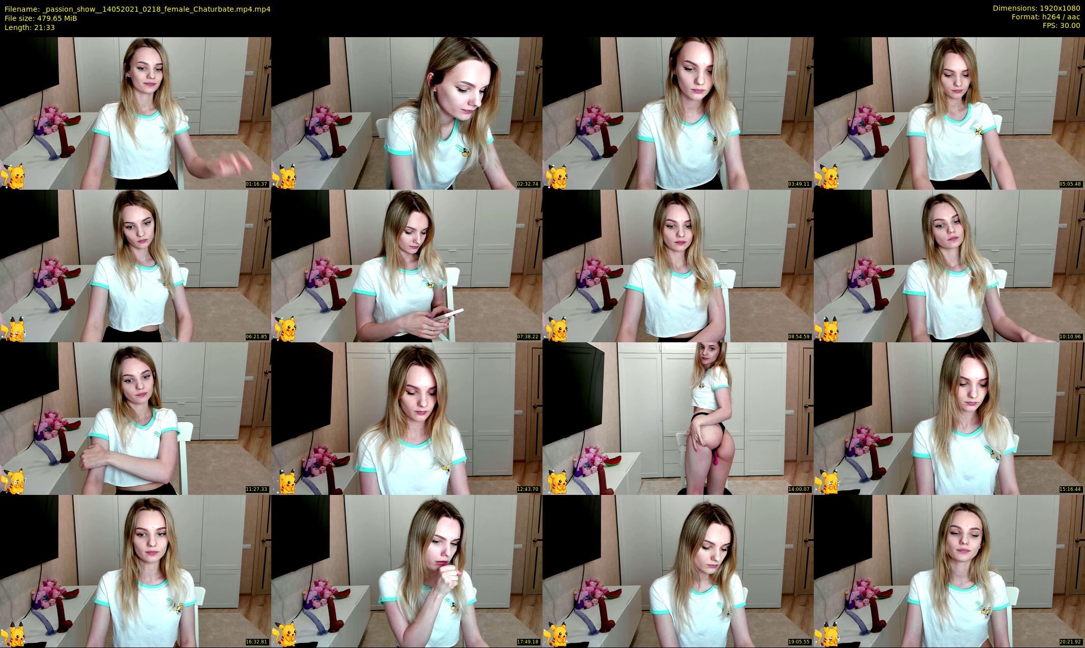 _passion_show_ — 22 minute Chaturbate couple cam show recording, 1080p, May 14, 2021