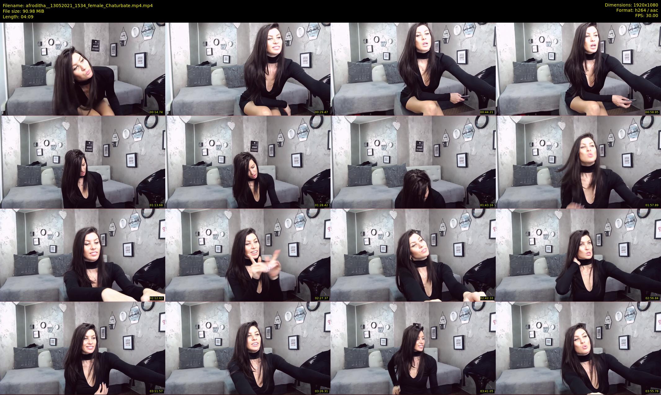 afroditha_ — 5 minute Chaturbate female cam show recording, 1080p, May 13, 2021
