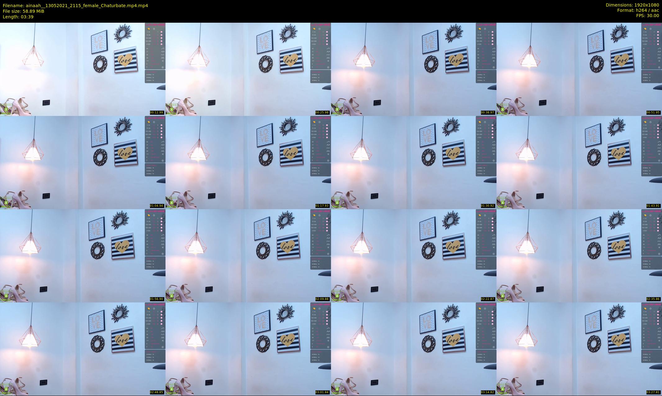 ainaah_ — 4 minute Chaturbate female cam show recording, 1080p, May 13, 2021