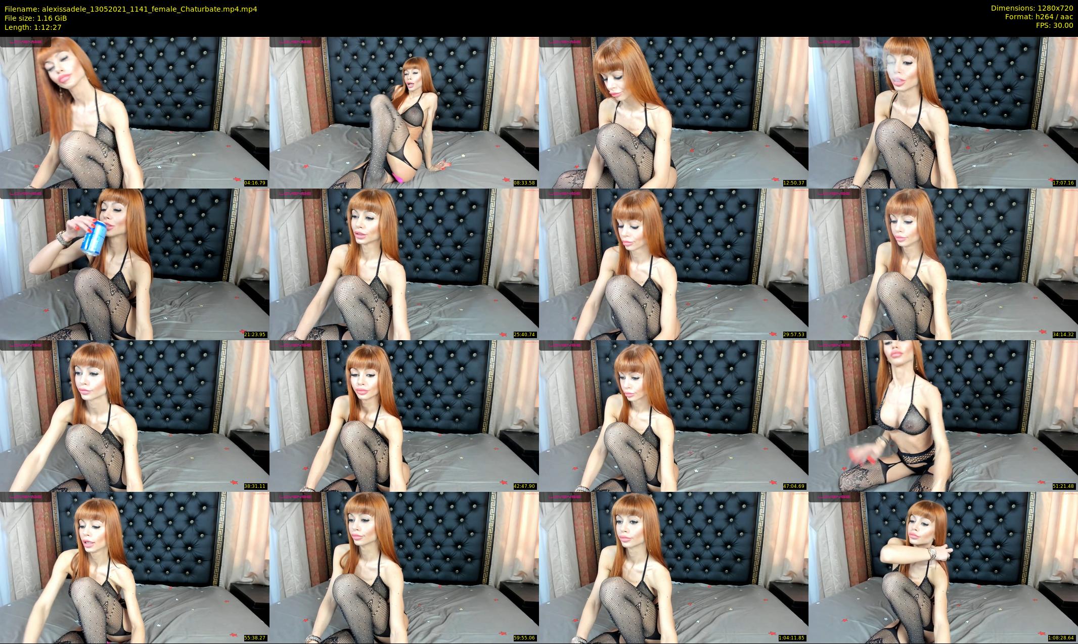 alexissadele — 73 minute Chaturbate female cam show recording, 720p, May 13, 2021