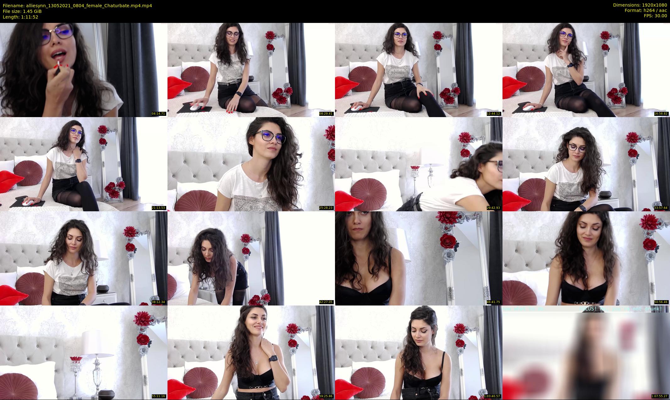 alliesynn — 72 minute Chaturbate female cam show recording, 1080p, May 13, 2021