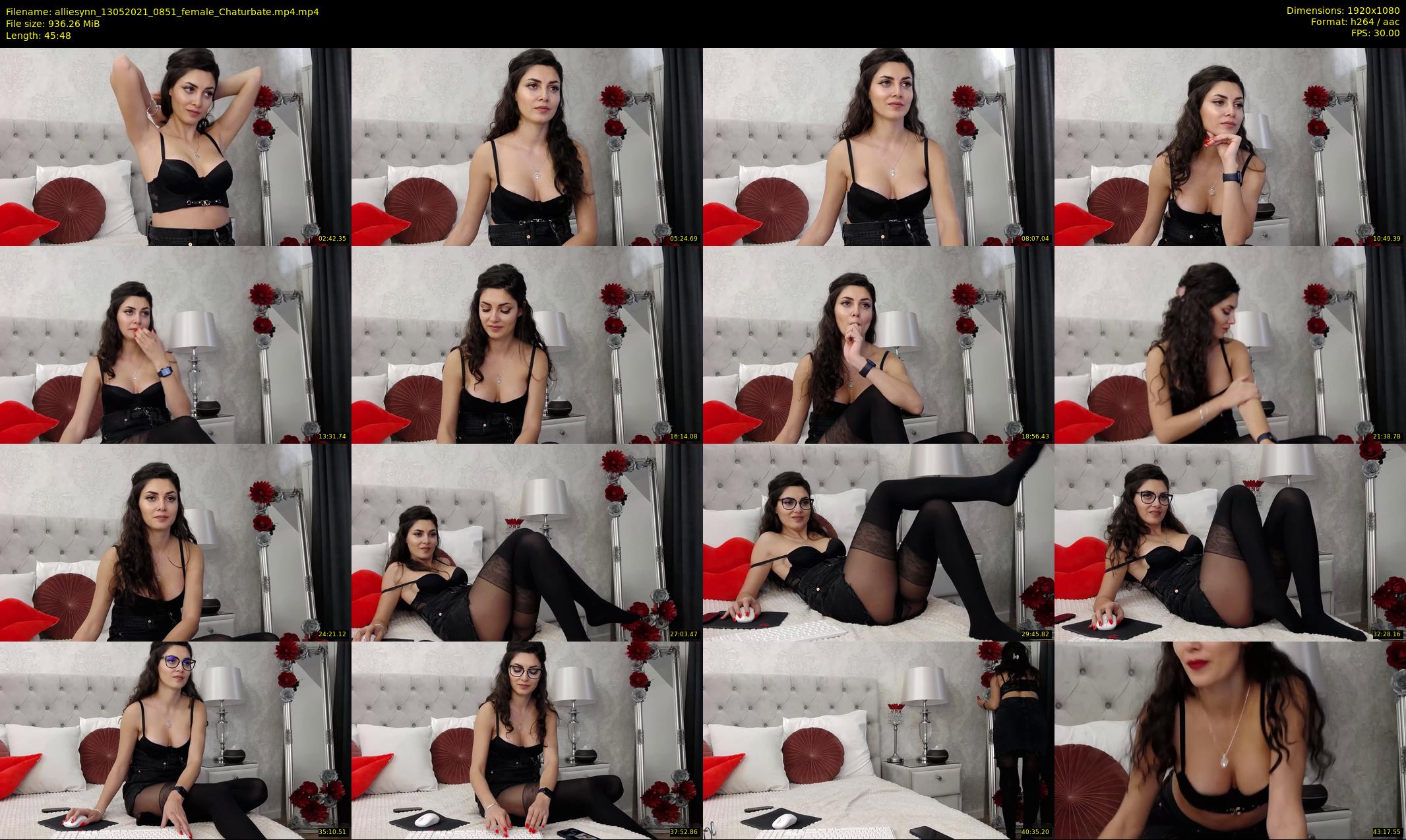 alliesynn — 46 minute Chaturbate female cam show recording, 1080p, May 13, 2021