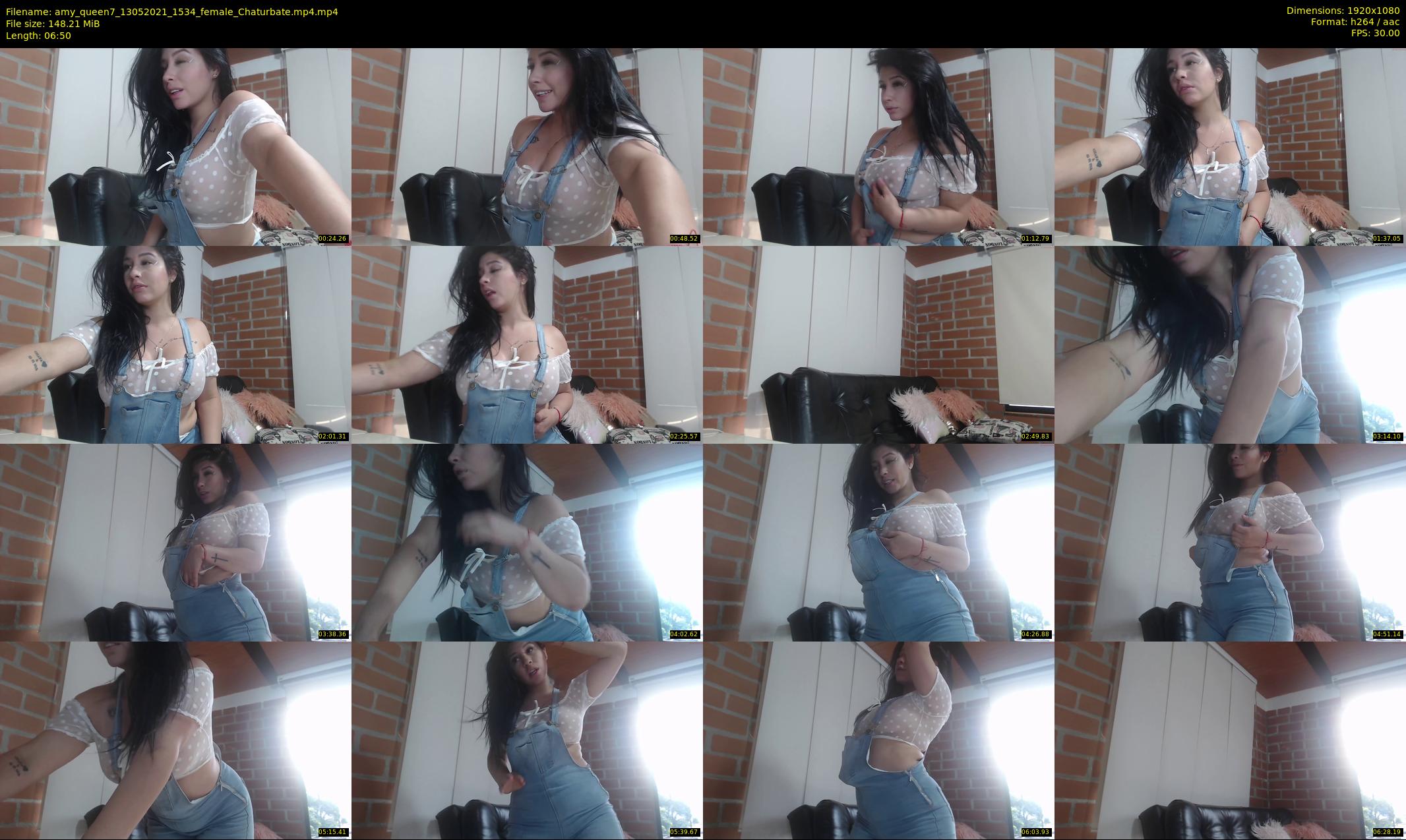 amy_queen7 — 7 minute Chaturbate female cam show recording, 1080p, May 13, 2021