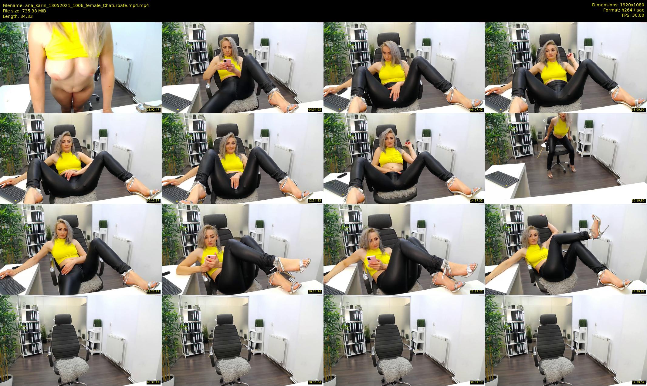 ana_karin — 35 minute Chaturbate female cam show recording, 1080p, May 13, 2021