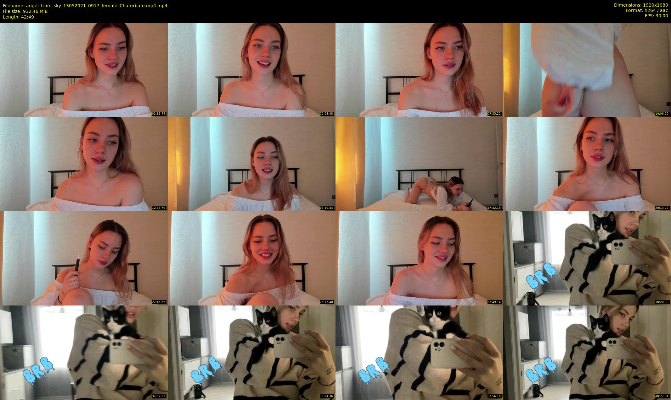 angel_from_sky — 43 minute Chaturbate female cam show recording, 1080p, May 13, 2021