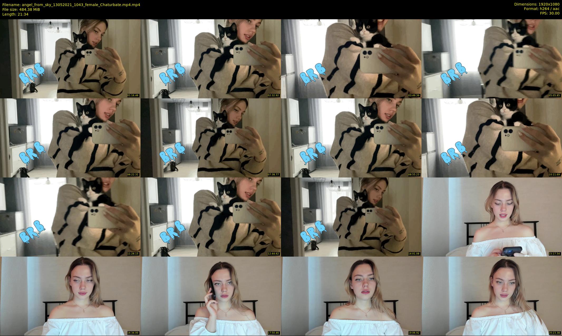 angel_from_sky — 22 minute Chaturbate female cam show recording, 1080p, May 13, 2021